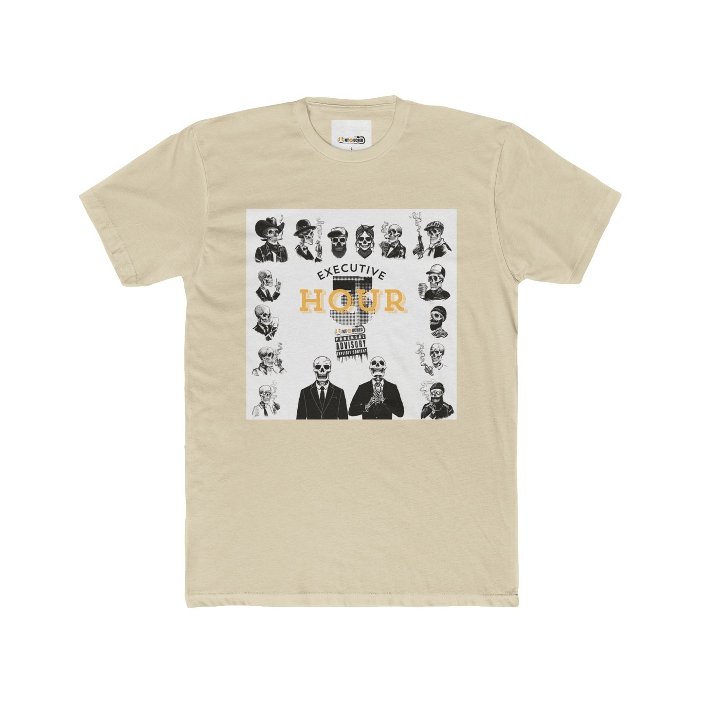 Cover Art Collection Unisex Cotton Crew Tee - 'Executive Hour 3' Graphic T-Shirt