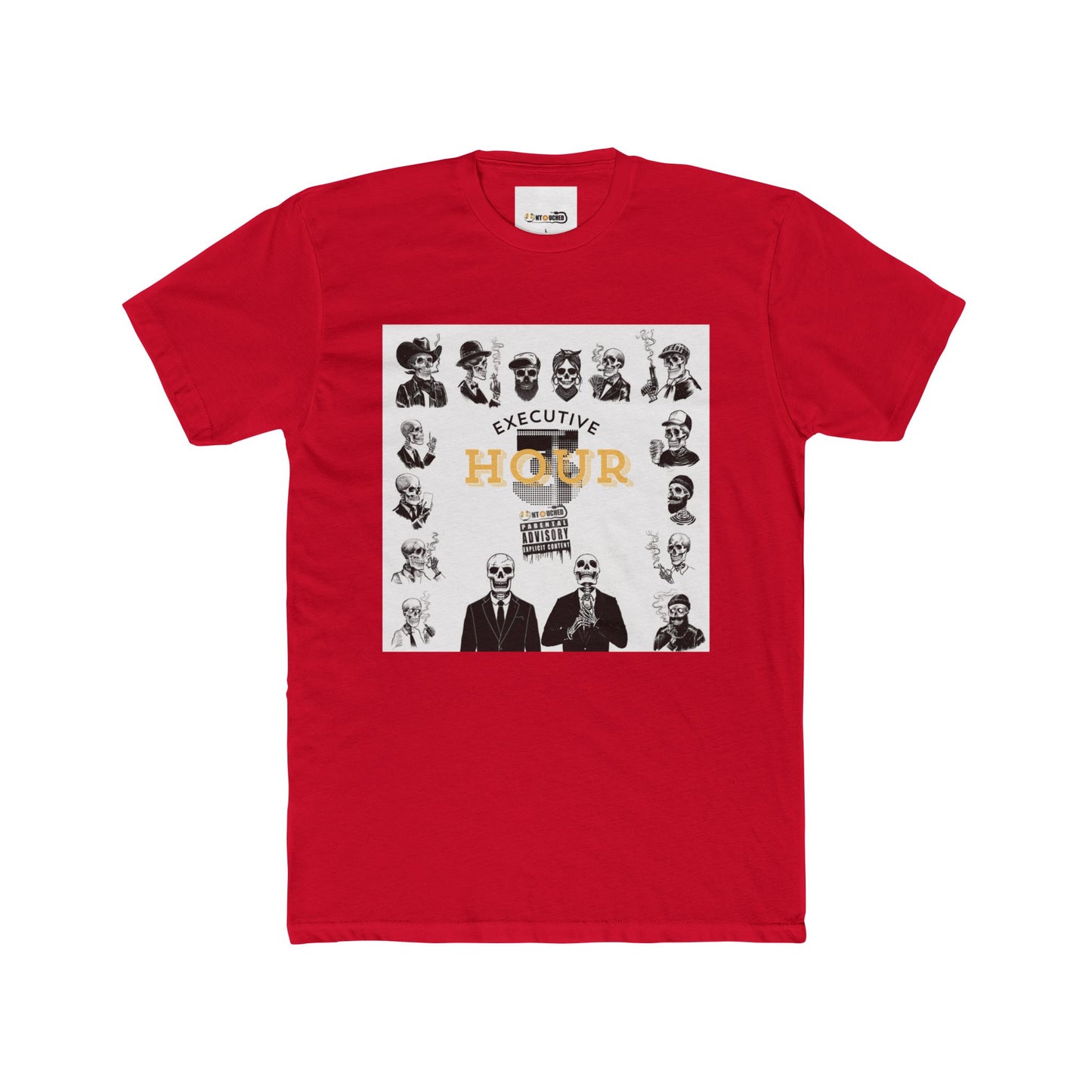 Cover Art Collection Unisex Cotton Crew Tee - 'Executive Hour 3' Graphic T-Shirt