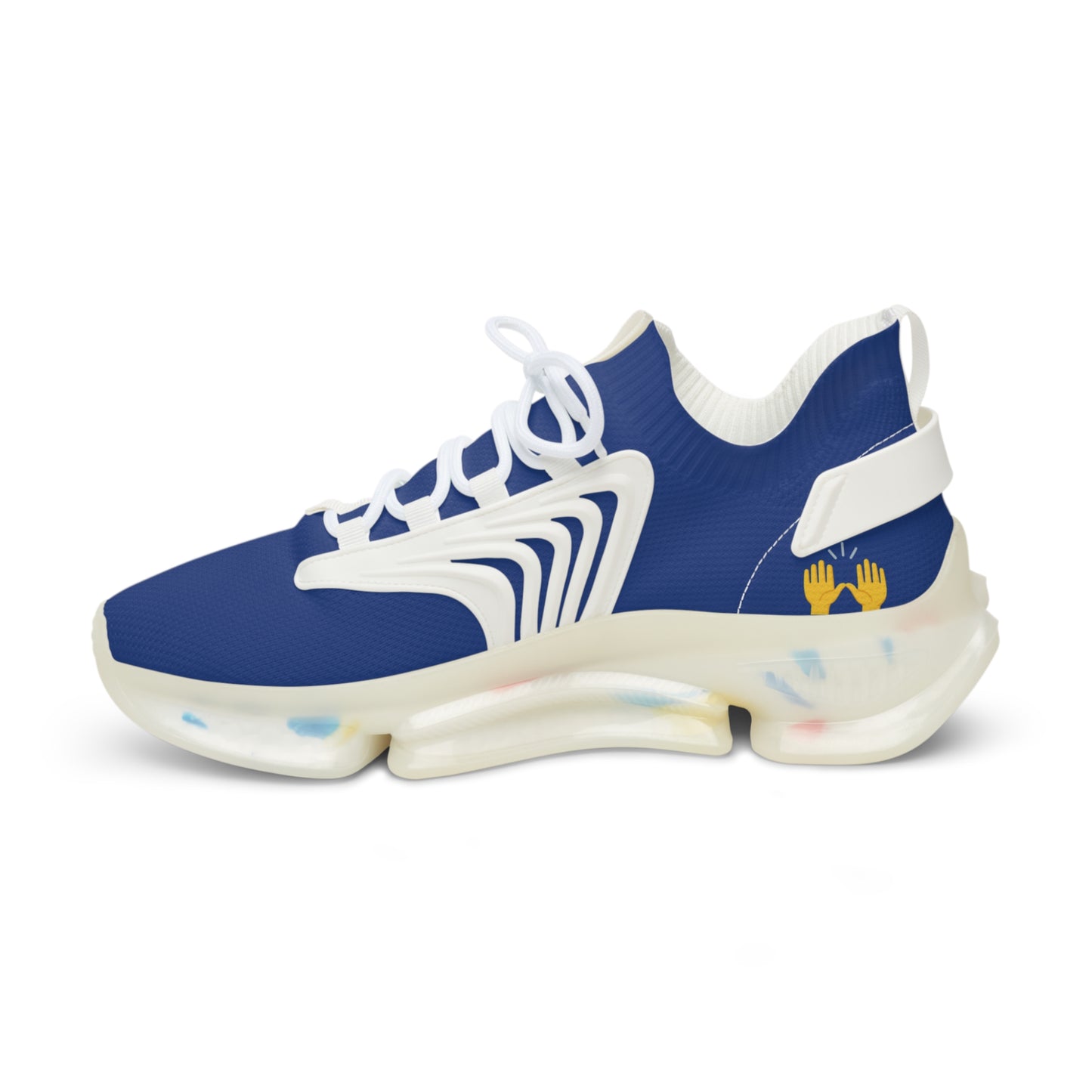 Royal UNTOUCHED Men's Mesh Sneakers 'That U Letter'