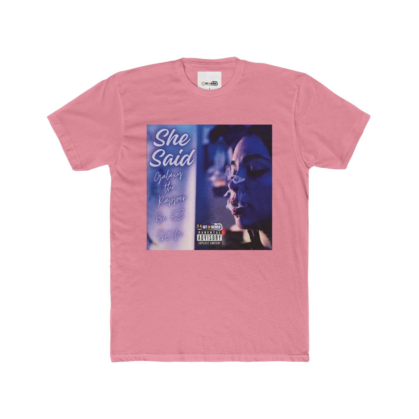 Cover Art Collection Unisex Cotton Crew Tee - 'She Said' Graphic T-Shirt