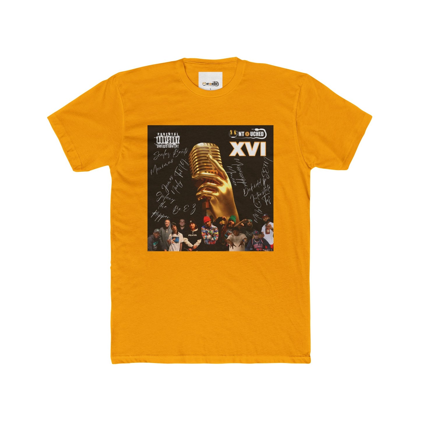 Cover Art Collection Unisex Cotton Crew Tee - 'XVI' Graphic T-Shirt