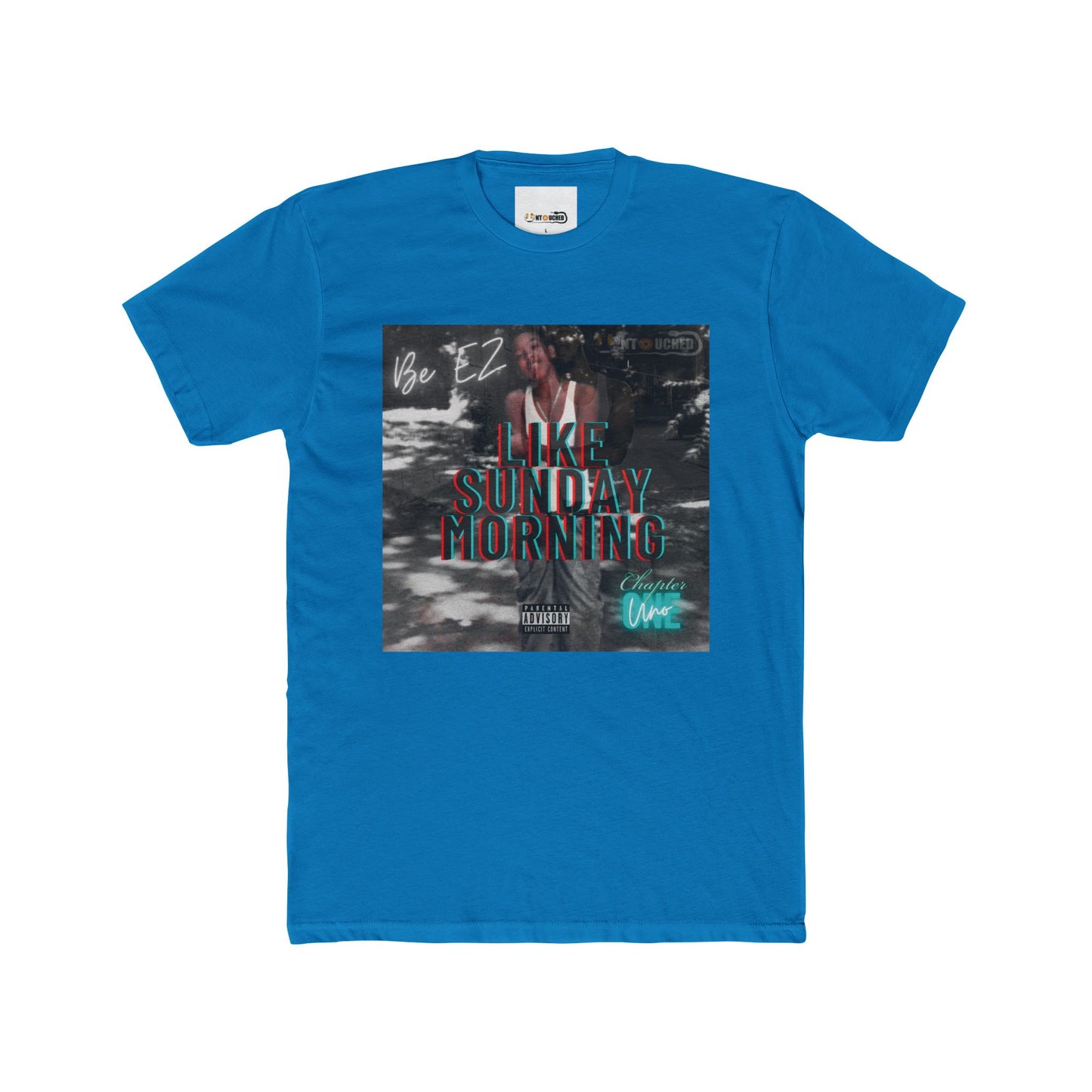 Cover Art Collection Unisex Cotton Crew Tee - 'Like Sunday Morning Part 1' Graphic T-Shirt