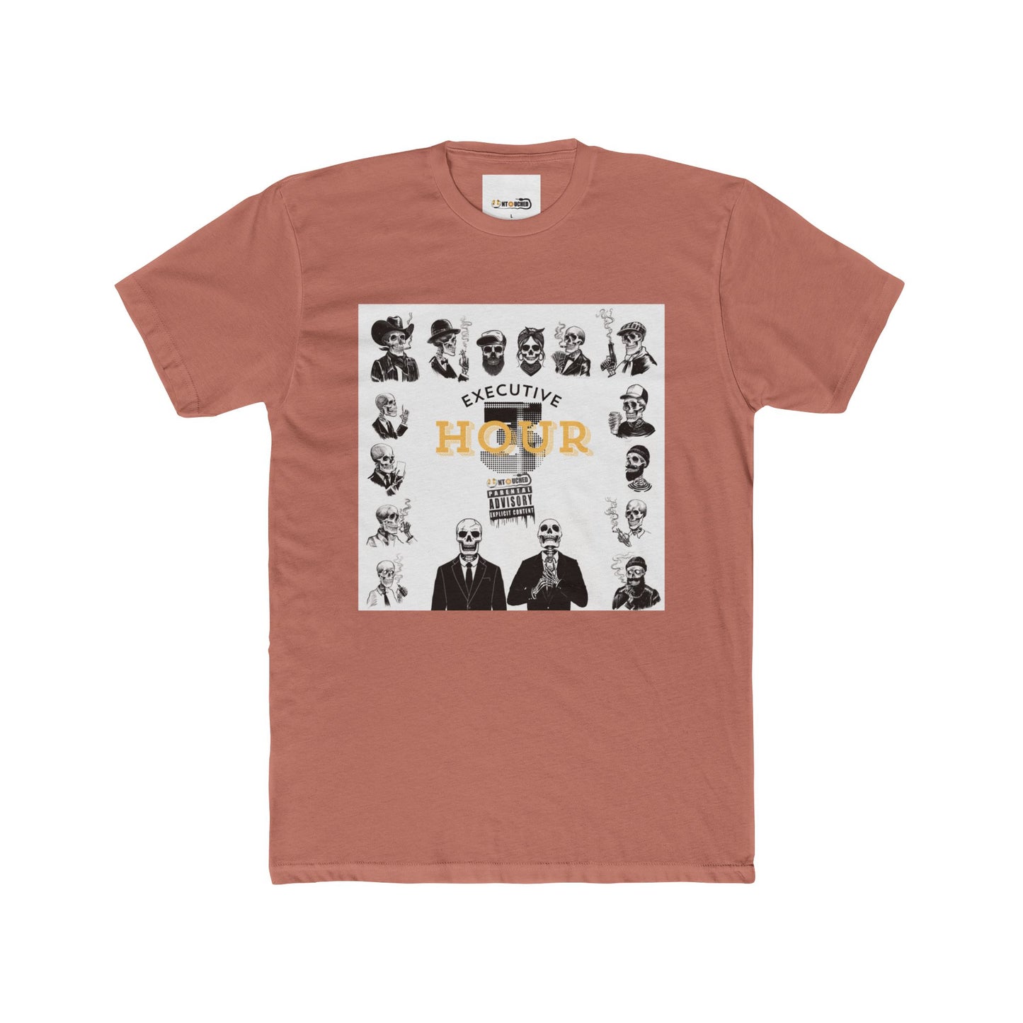 Cover Art Collection Unisex Cotton Crew Tee - 'Executive Hour 3' Graphic T-Shirt
