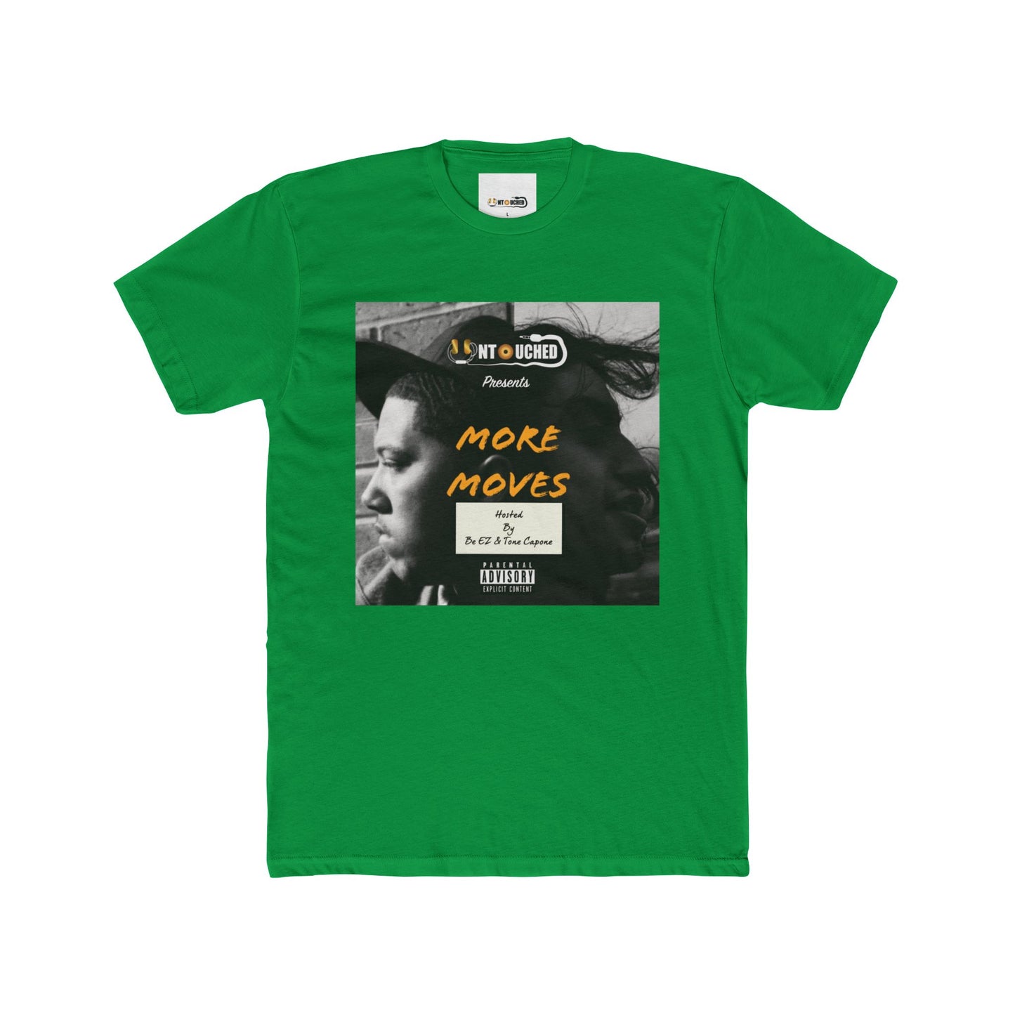 Cover Art Collection Unisex Cotton Crew Tee - 'More Moves' Graphic T-Shirt