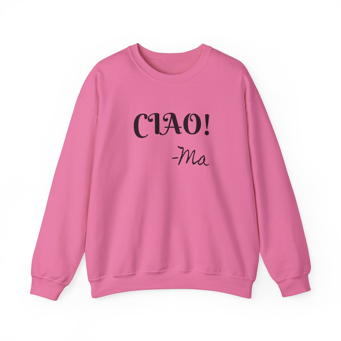 Ciao! Mom Unisex Heavy Blend Sweatshirt - Cozy Gift for Mother's Day & Casual Outings