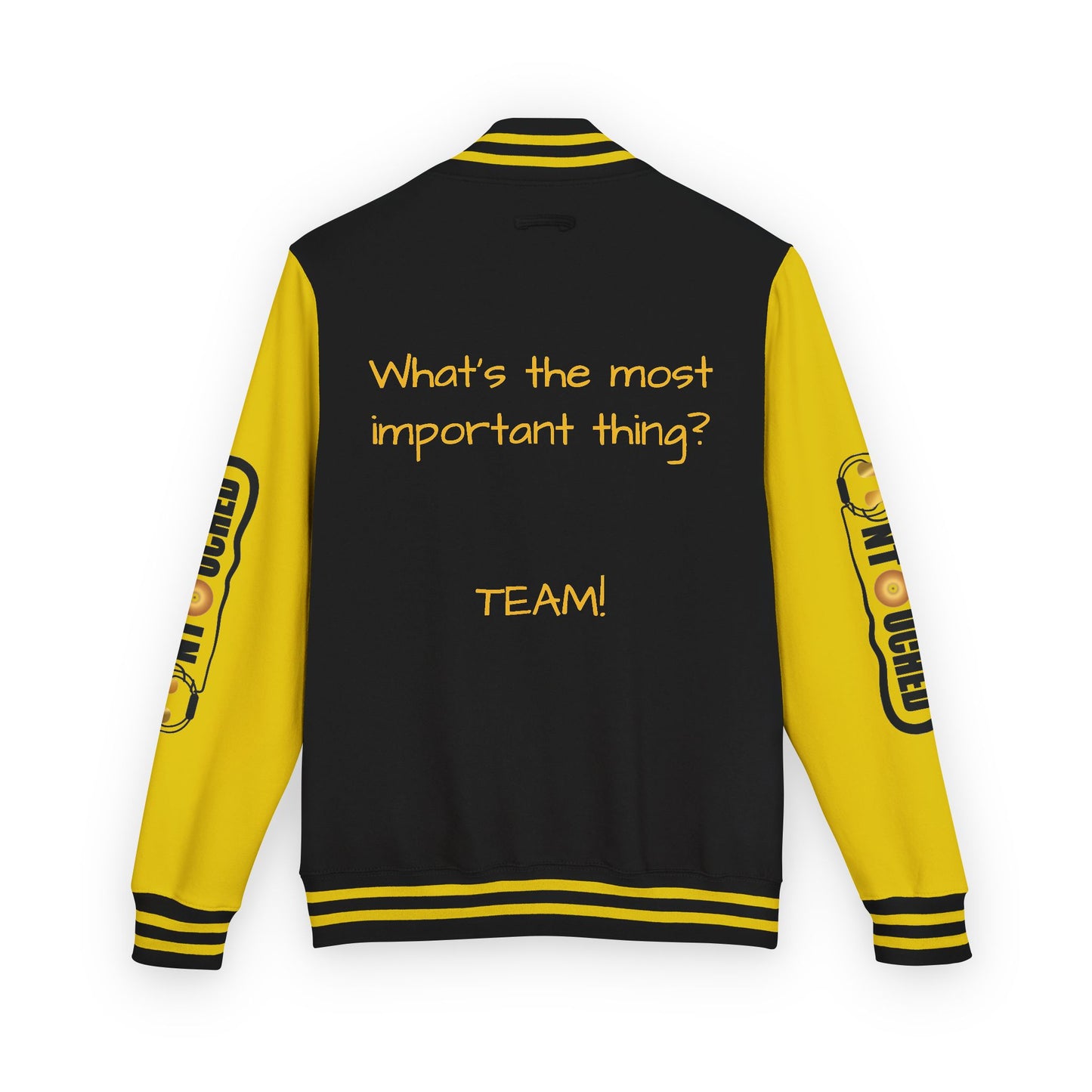 Stylish Unisex SMS Letterman Jacket