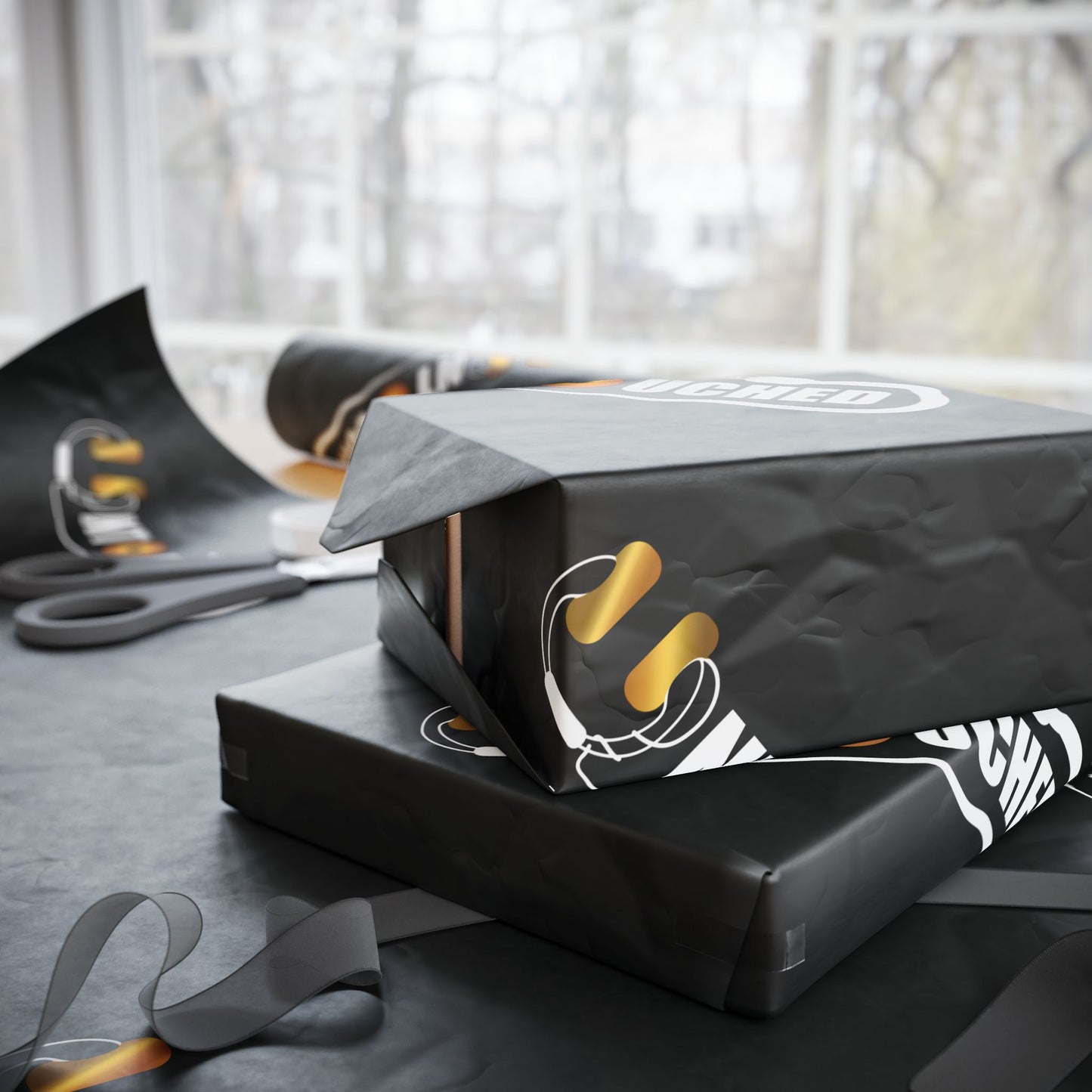 UNTOUCHED Sleek Modern Wrapping Paper