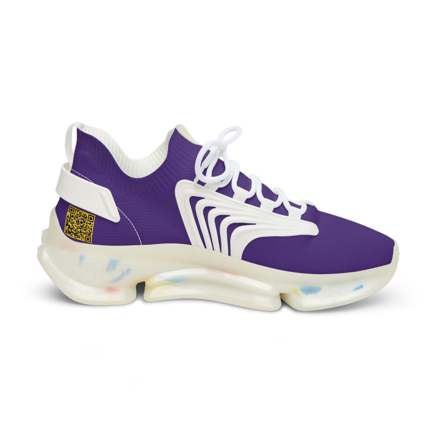 Purple Heart UNTOUCHED Men's Mesh Sneakers 'That U Letter'