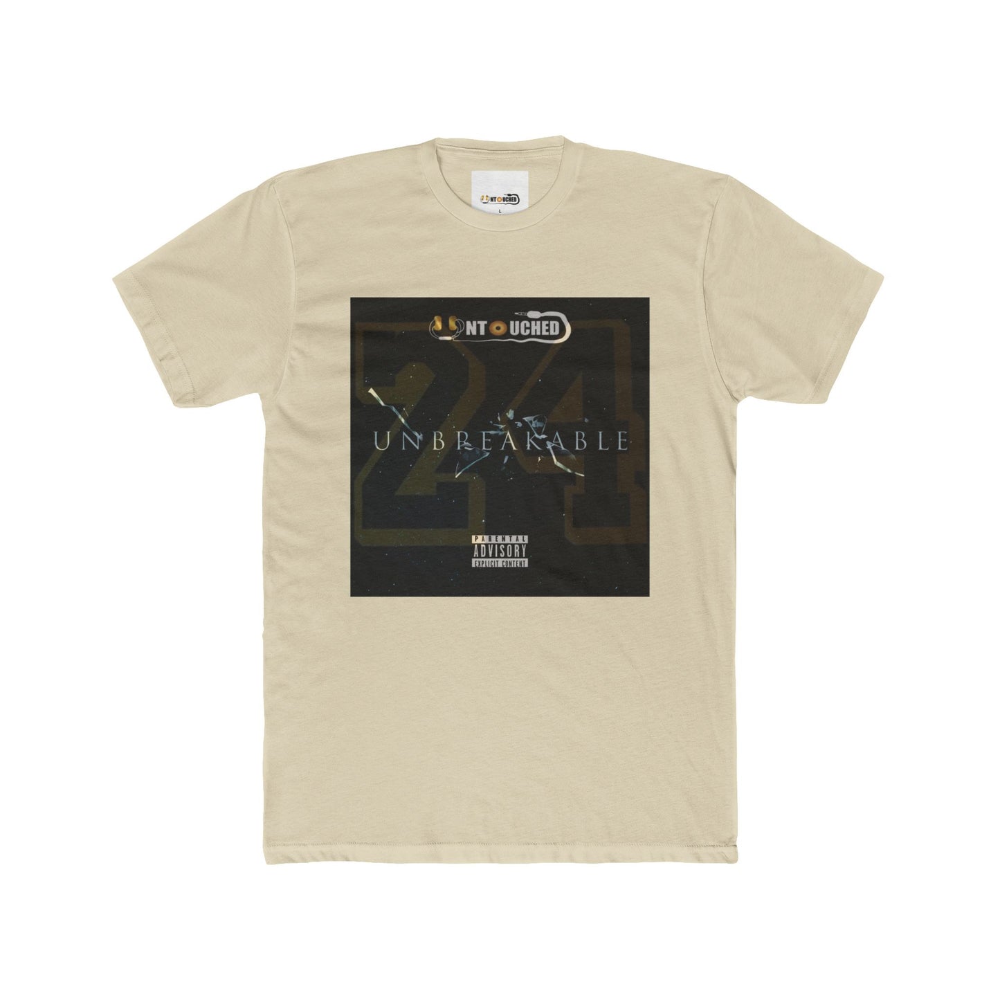Cover Art Collection Unisex Cotton Crew Tee - 'Unbreakable' Graphic T-Shirt
