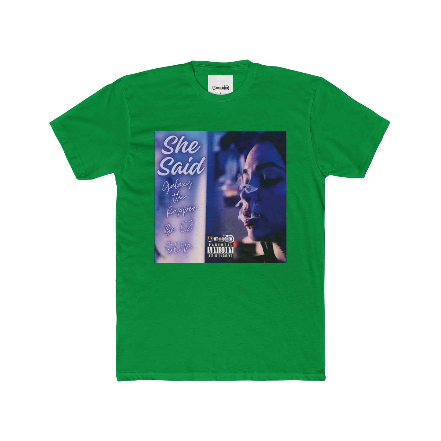 Cover Art Collection Unisex Cotton Crew Tee - 'She Said' Graphic T-Shirt