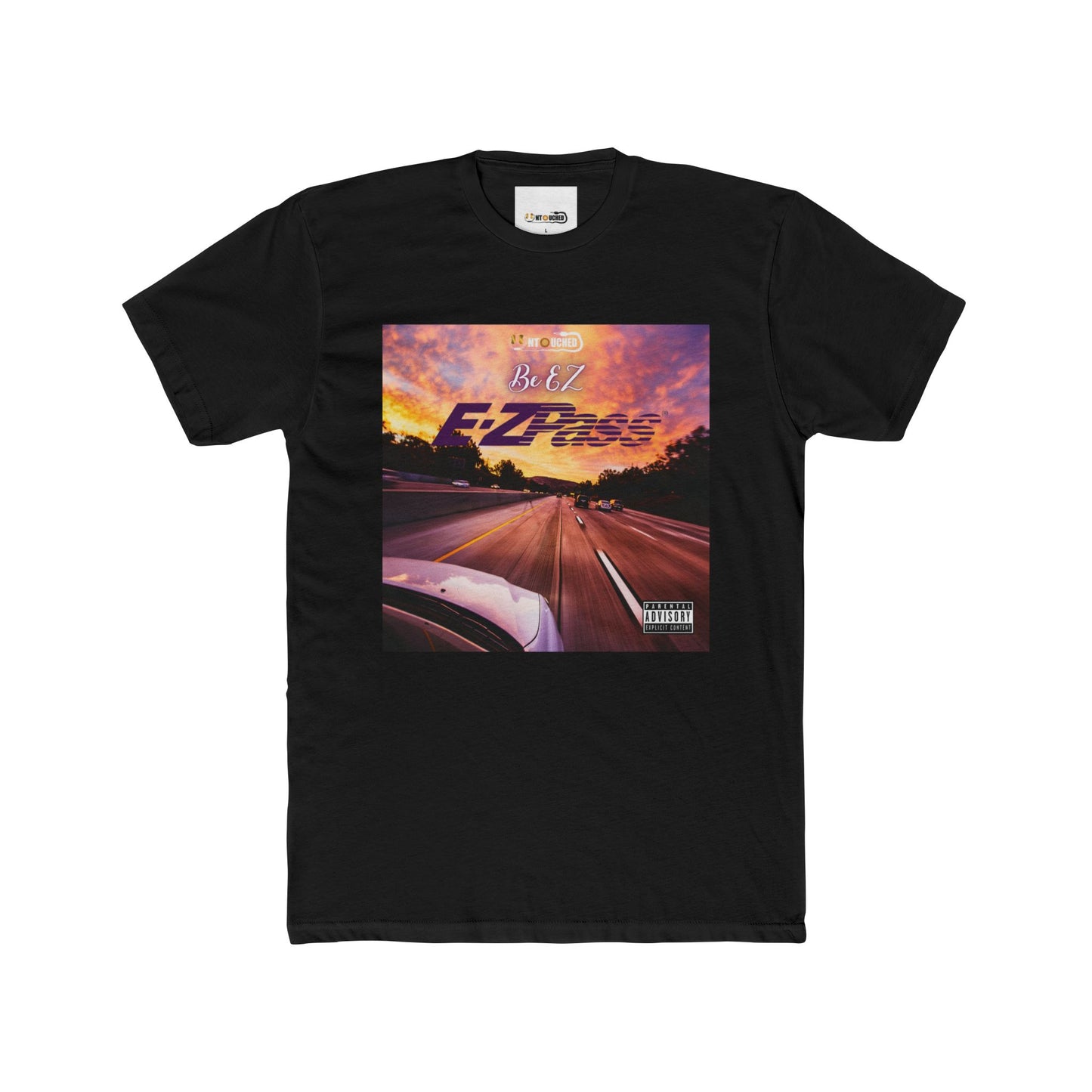 Cover Art Collection Unisex Cotton Crew Tee - 'EZ Pass' Graphic T-Shirt