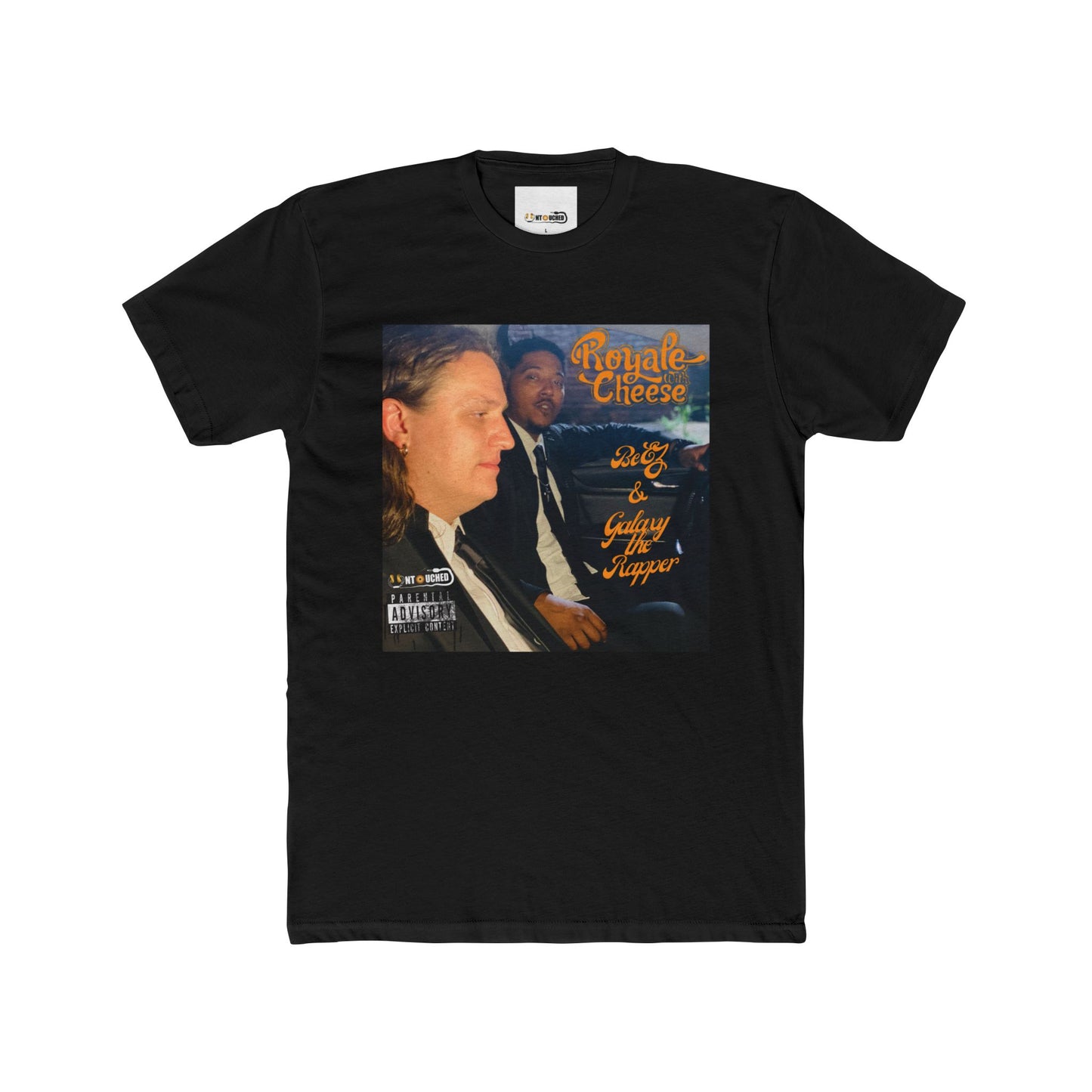 Cover Art Collection Unisex Cotton Crew Tee - 'Royale With Cheese' Graphic T-Shirt