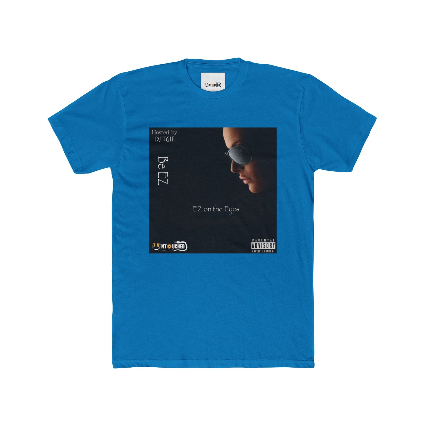 Cover Art Collection Unisex Cotton Crew Tee - 'EZ on the Eyes' Graphic T-Shirt