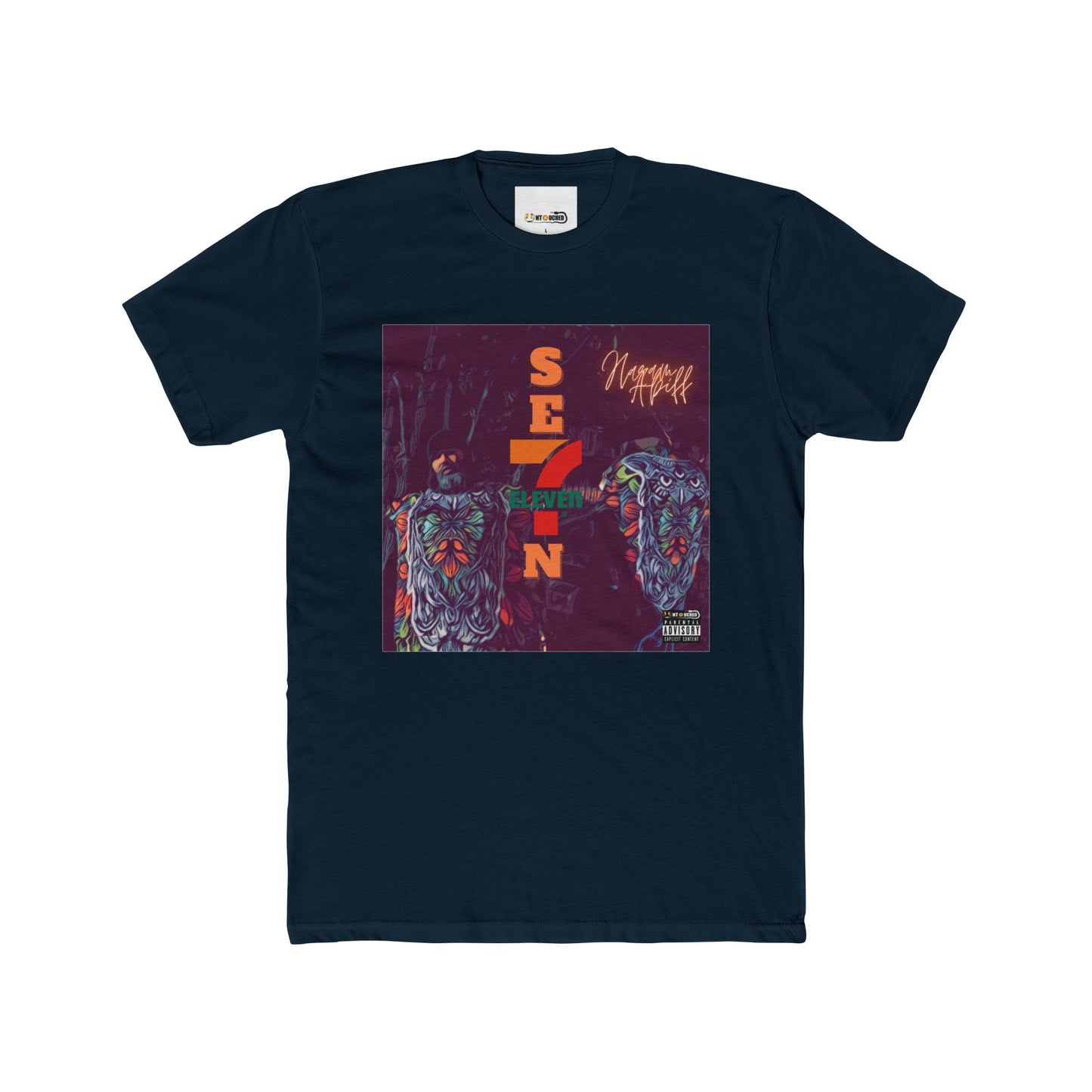 Cover Art Collection Unisex Cotton Crew Tee - '7 Eleven' Graphic T-Shirt