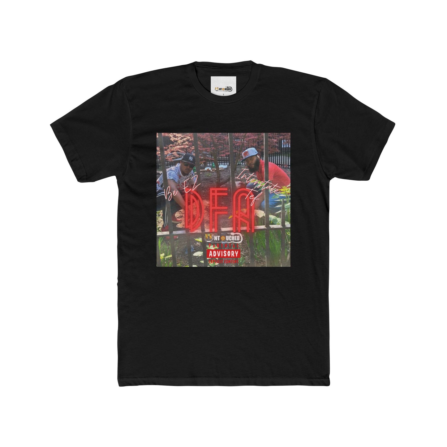 Cover Art Collection Unisex Cotton Crew Tee - 'DFA' Graphic T-Shirt