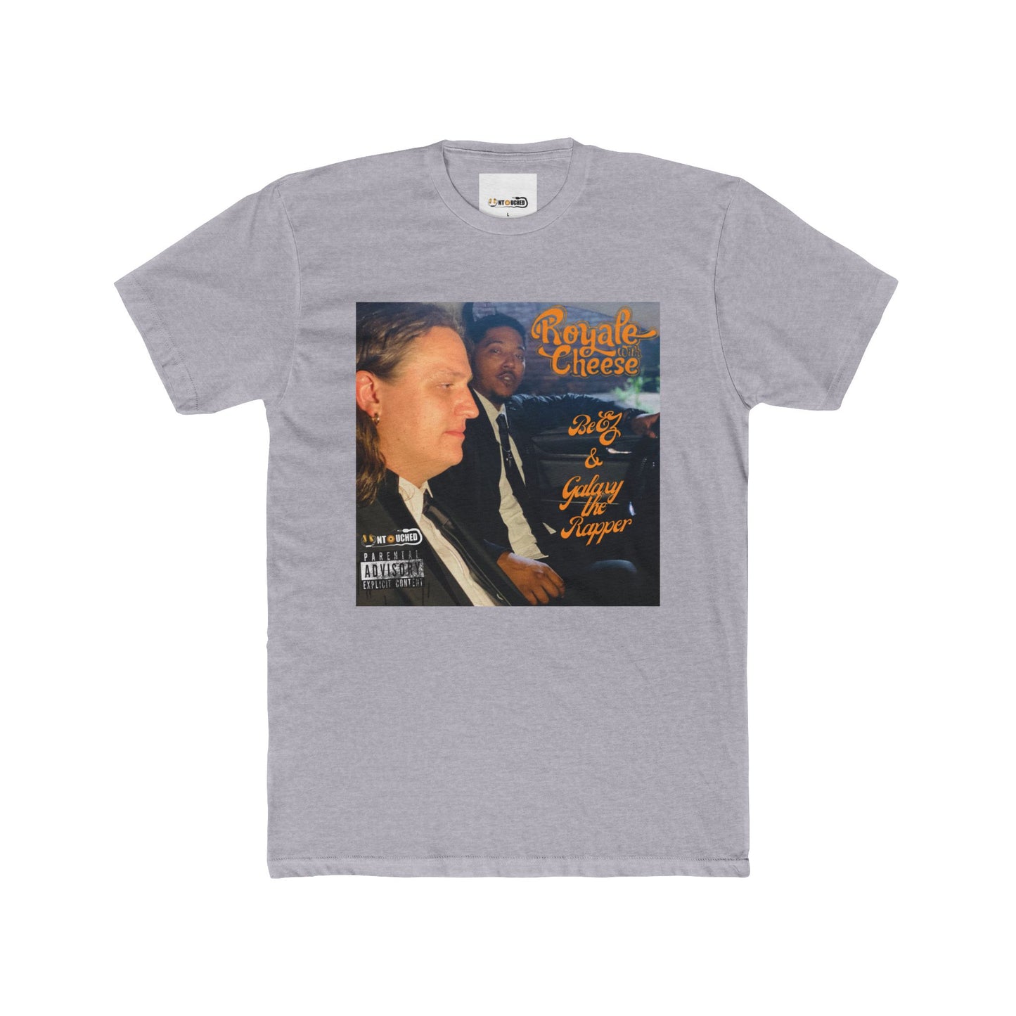 Cover Art Collection Unisex Cotton Crew Tee - 'Royale With Cheese' Graphic T-Shirt