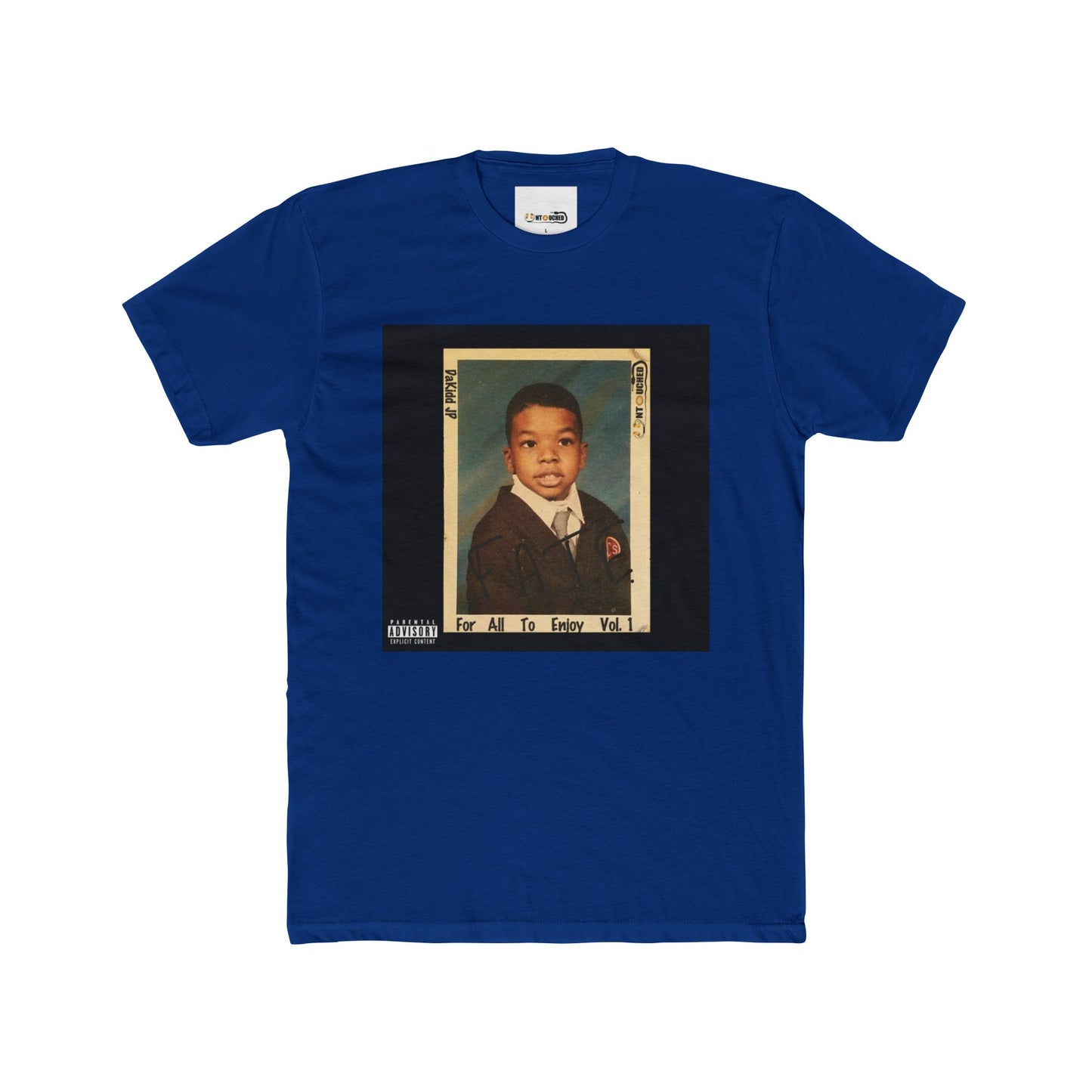 Cover Art Collection Unisex Cotton Crew Tee - 'F.A.T.E. Vol 1' Graphic T-Shirt