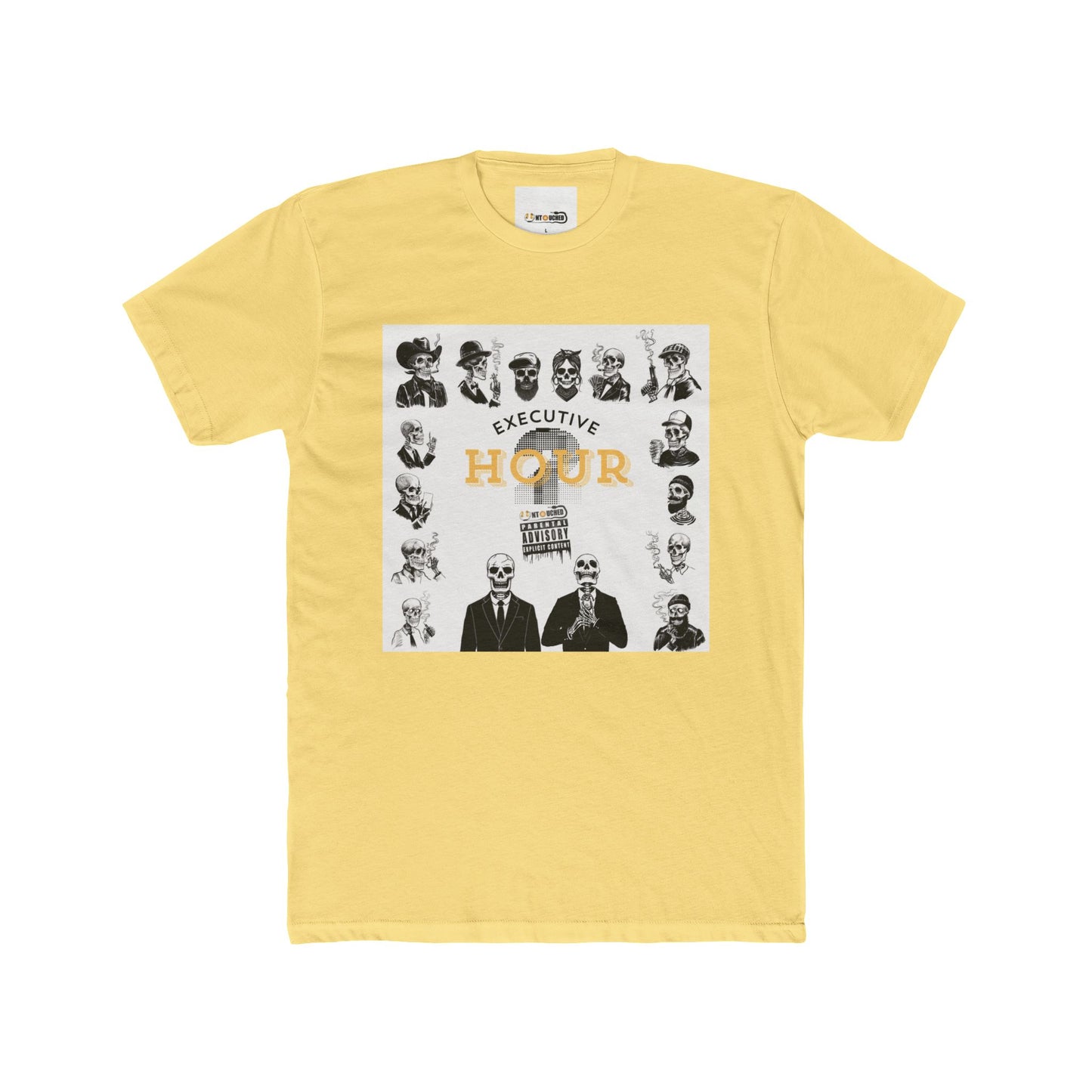 Cover Art Collection Unisex Cotton Crew Tee - 'Executive Hour 2' Graphic T-Shirt
