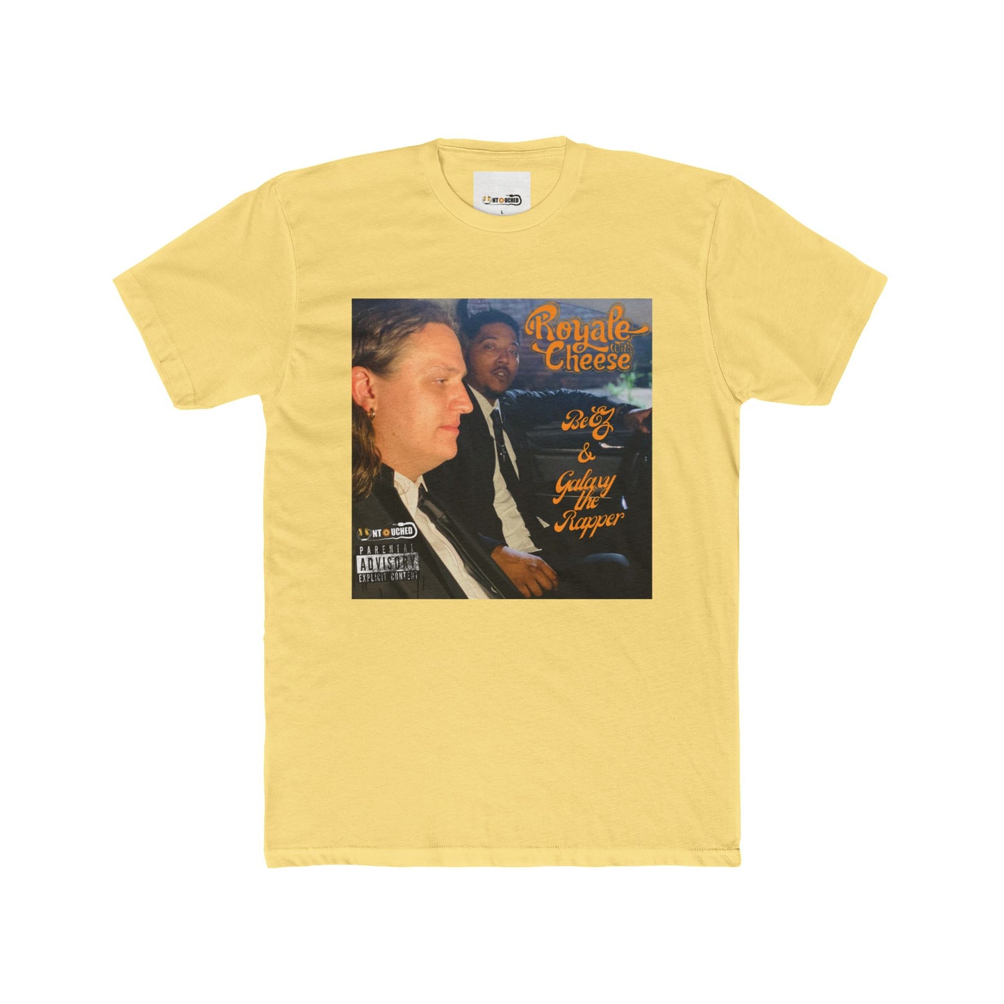 Cover Art Collection Unisex Cotton Crew Tee - 'Royale With Cheese' Graphic T-Shirt