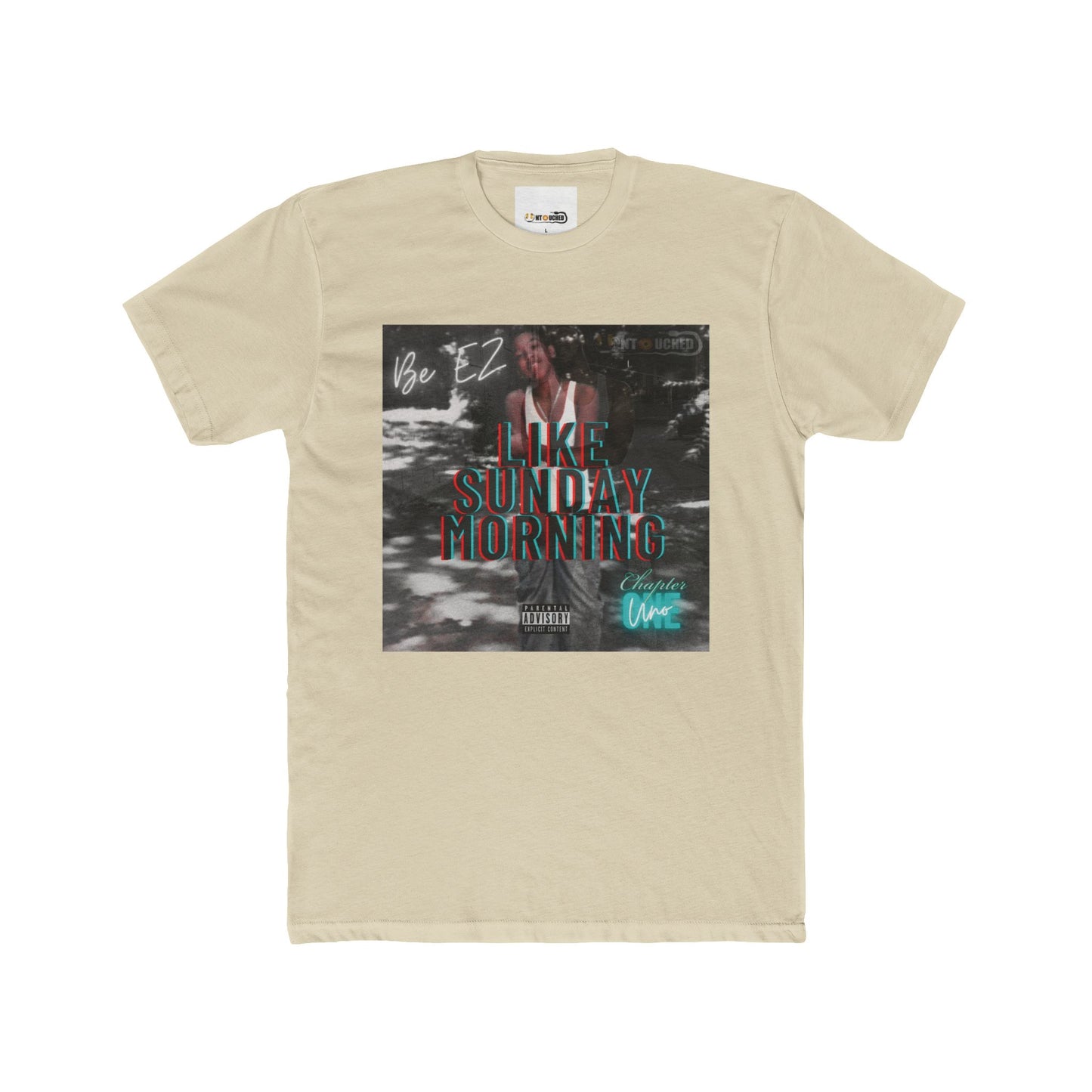 Cover Art Collection Unisex Cotton Crew Tee - 'Like Sunday Morning Part 1' Graphic T-Shirt