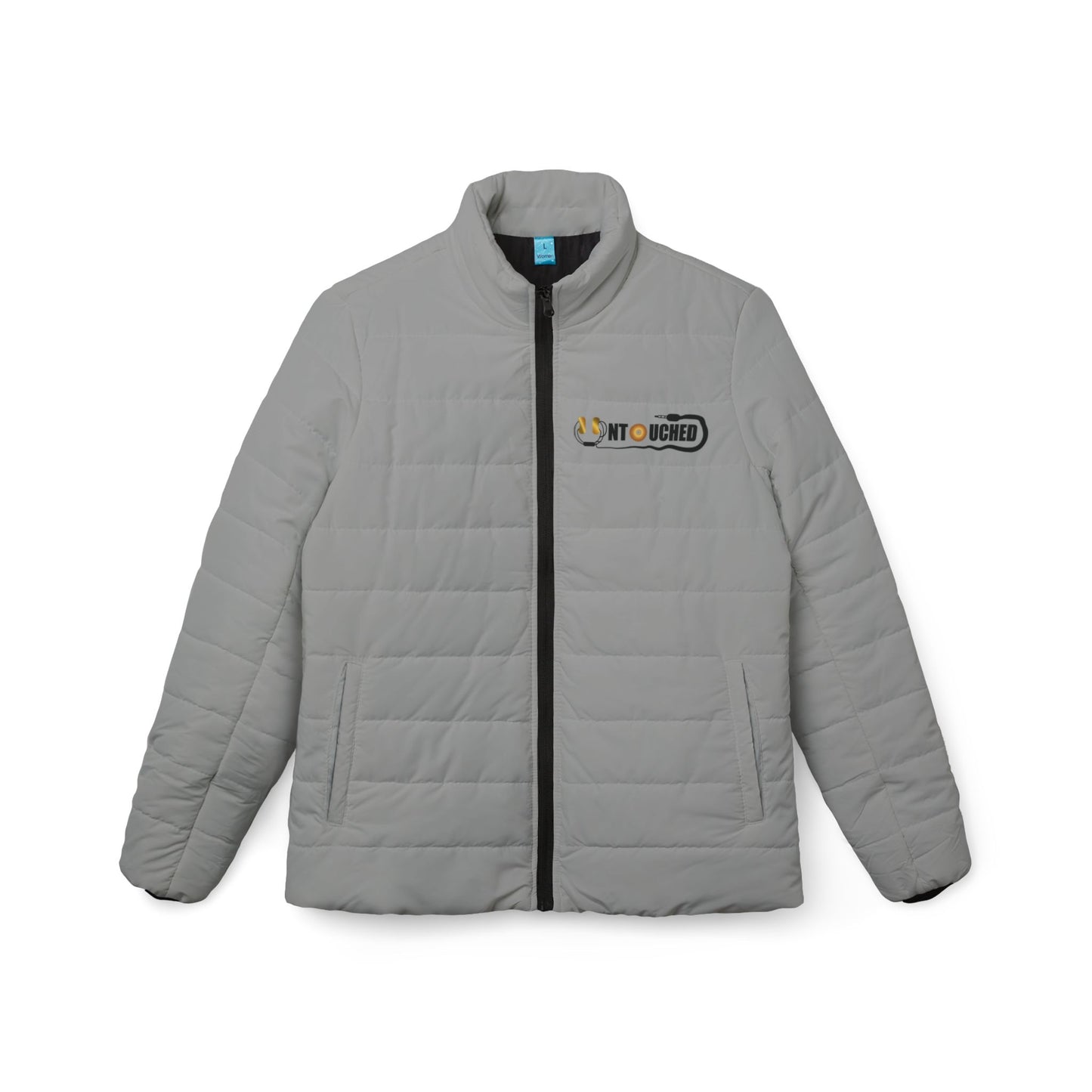 Grey Women’s Stylish UNTOUCHED Puffer Jacket - Perfect for Cozy Days & Outdoor Adventures