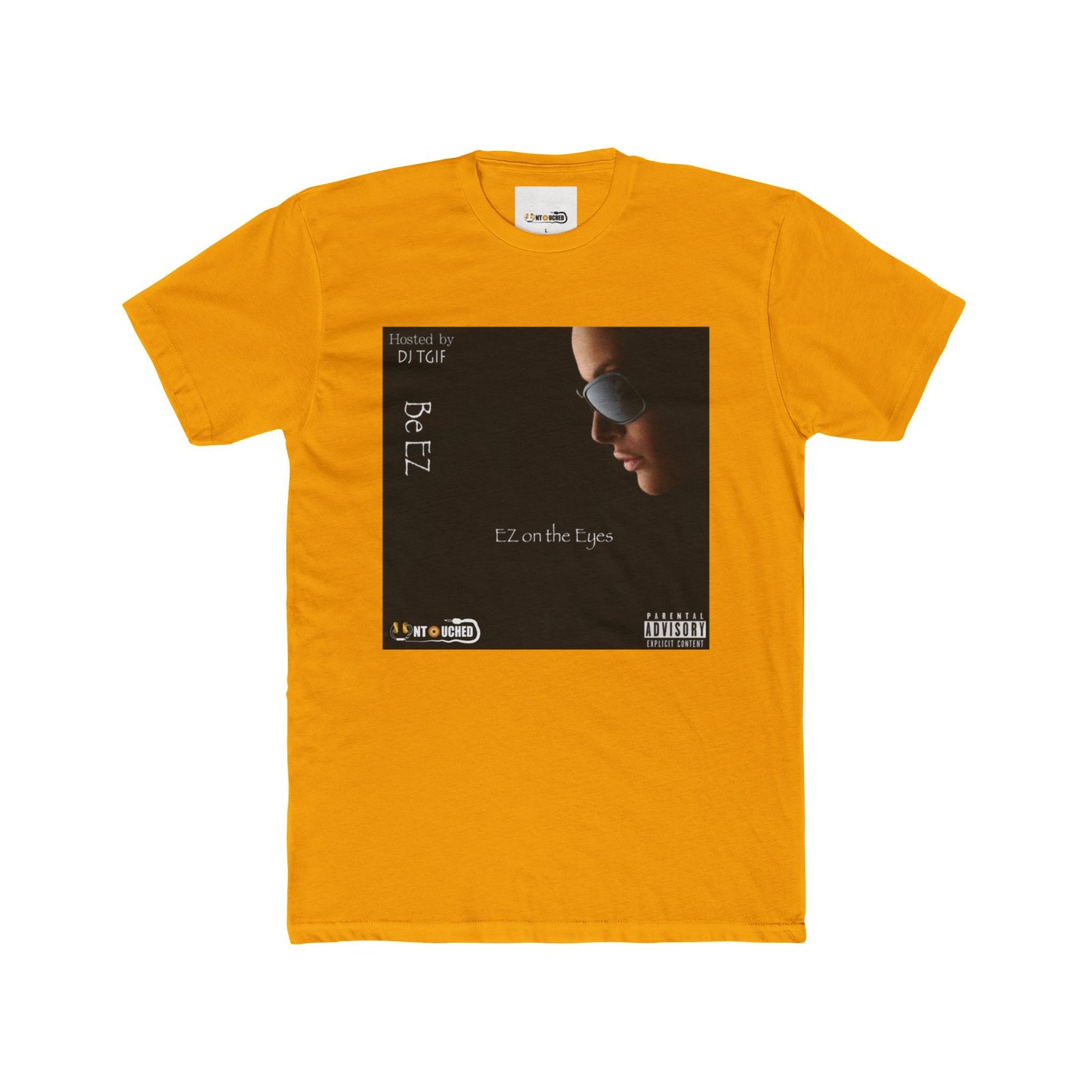 Cover Art Collection Unisex Cotton Crew Tee - 'EZ on the Eyes' Graphic T-Shirt