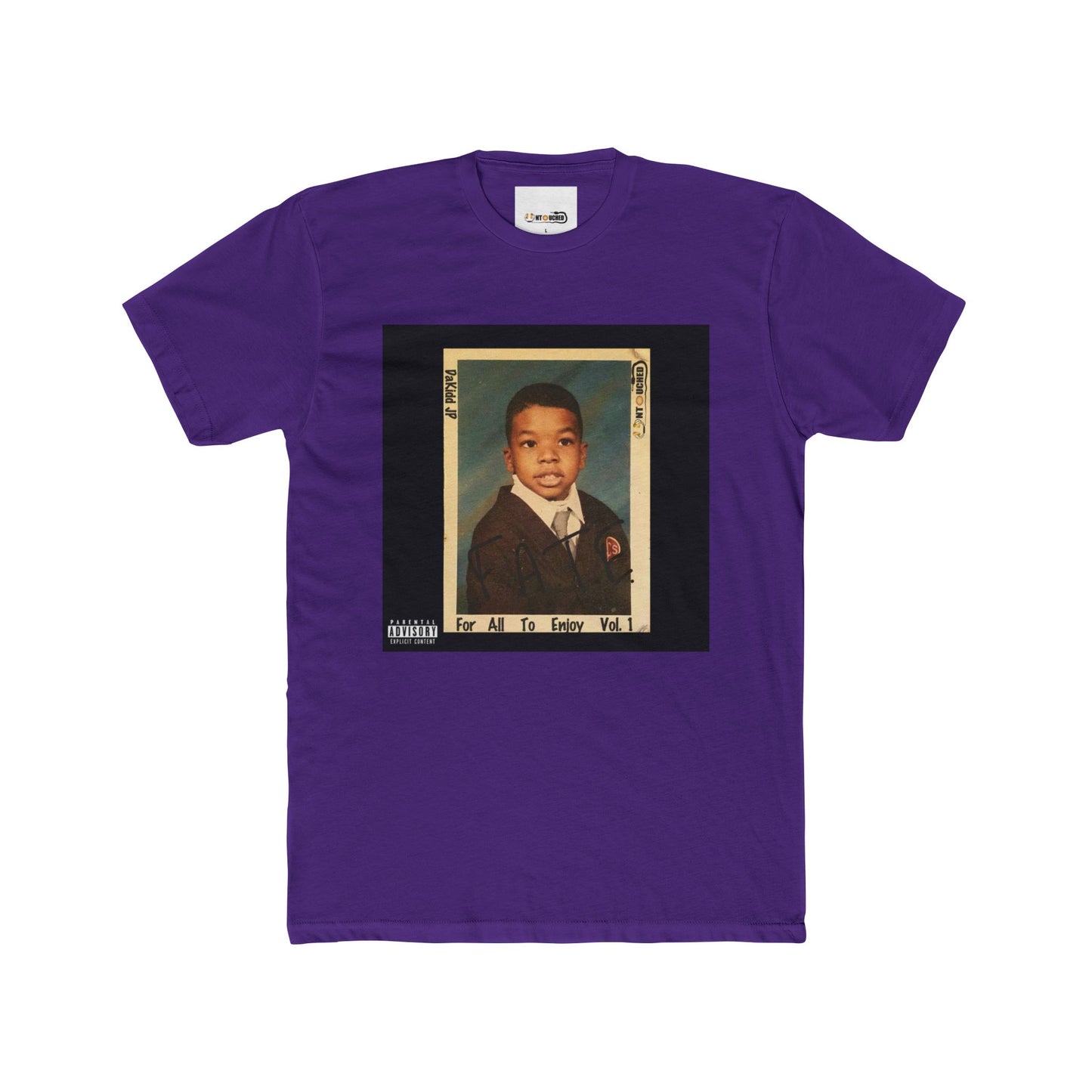 Cover Art Collection Unisex Cotton Crew Tee - 'F.A.T.E. Vol 1' Graphic T-Shirt