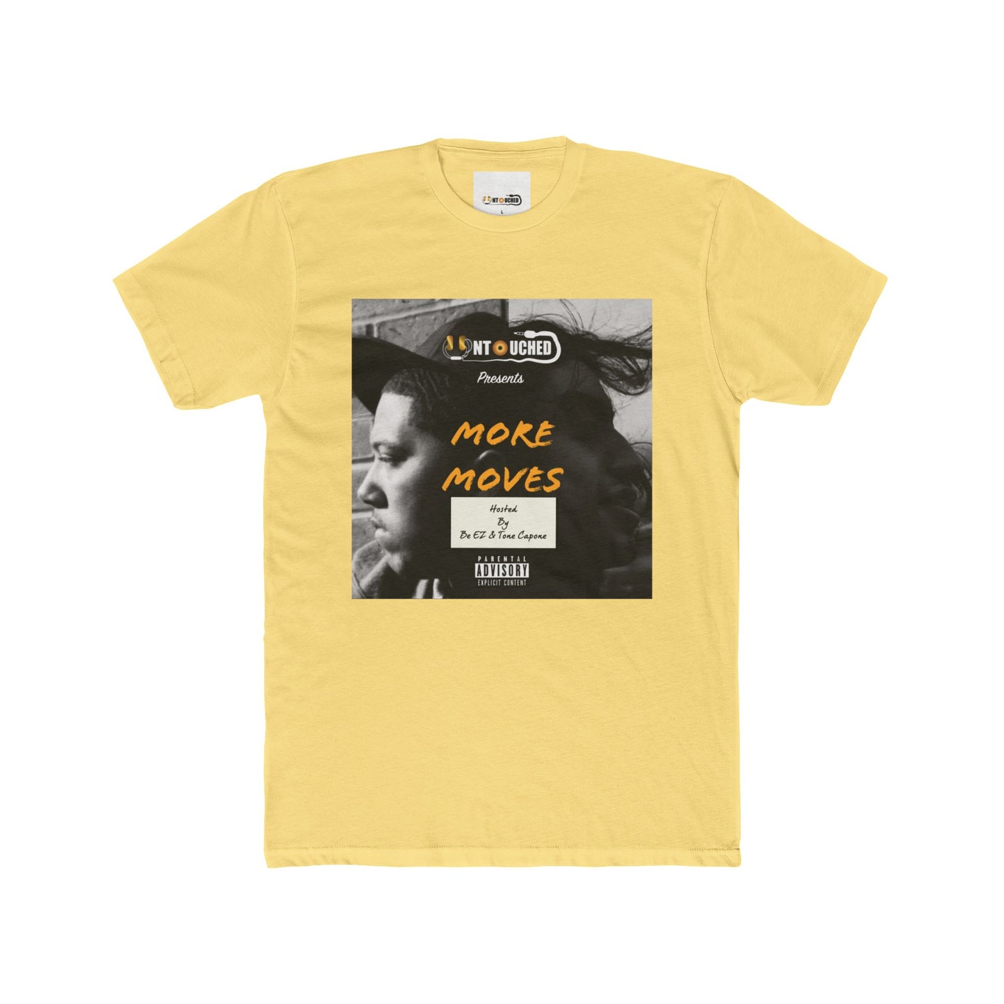 Cover Art Collection Unisex Cotton Crew Tee - 'More Moves' Graphic T-Shirt