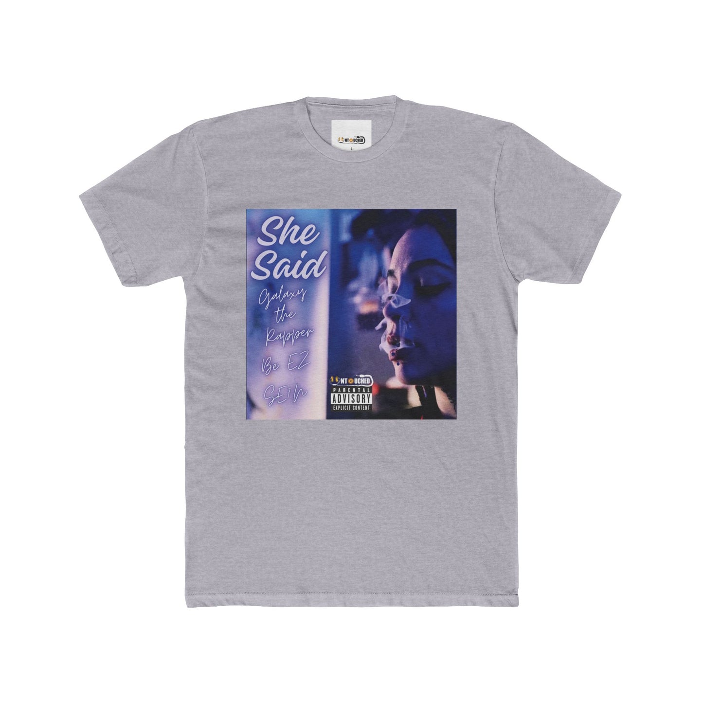 Cover Art Collection Unisex Cotton Crew Tee - 'She Said' Graphic T-Shirt