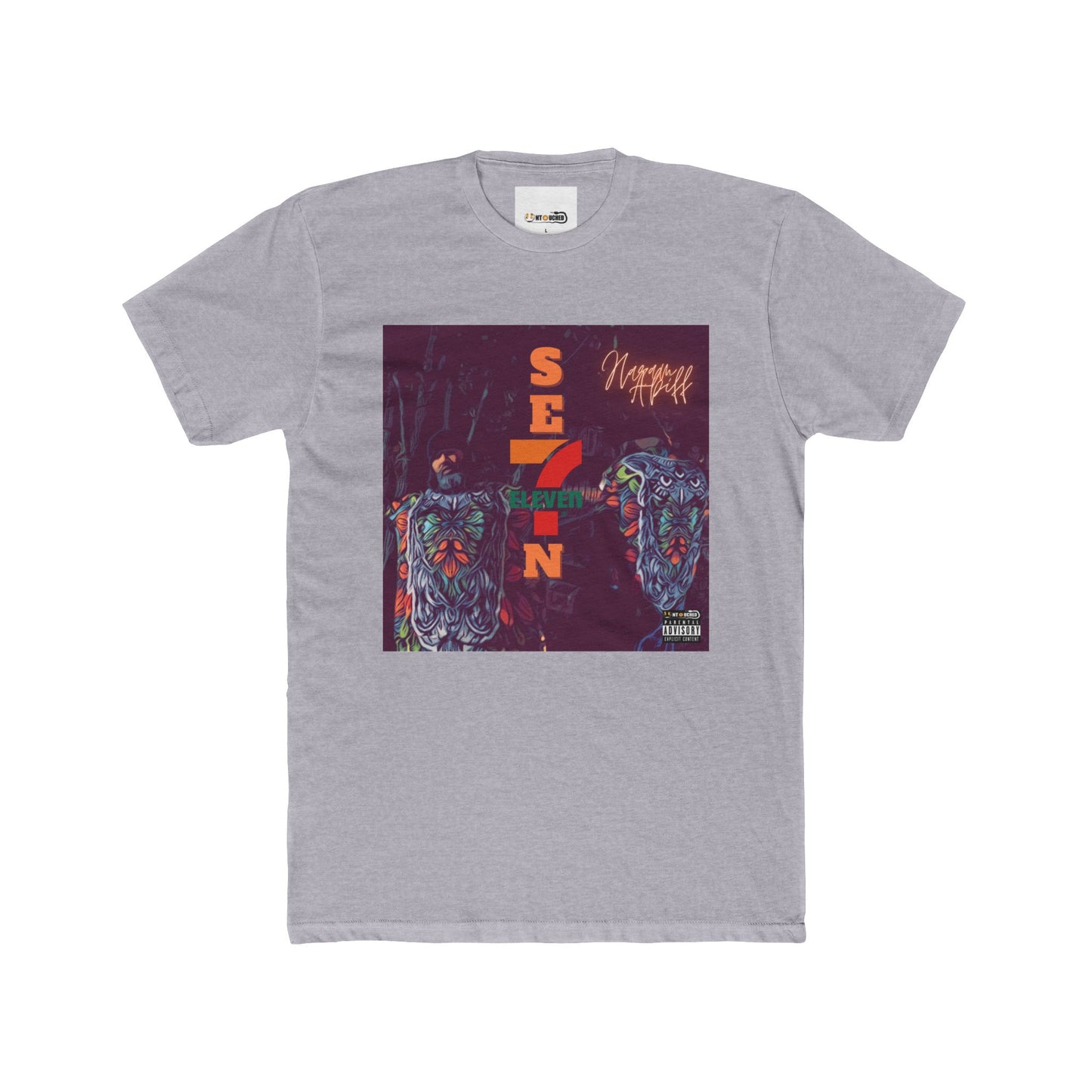 Cover Art Collection Unisex Cotton Crew Tee - '7 Eleven' Graphic T-Shirt