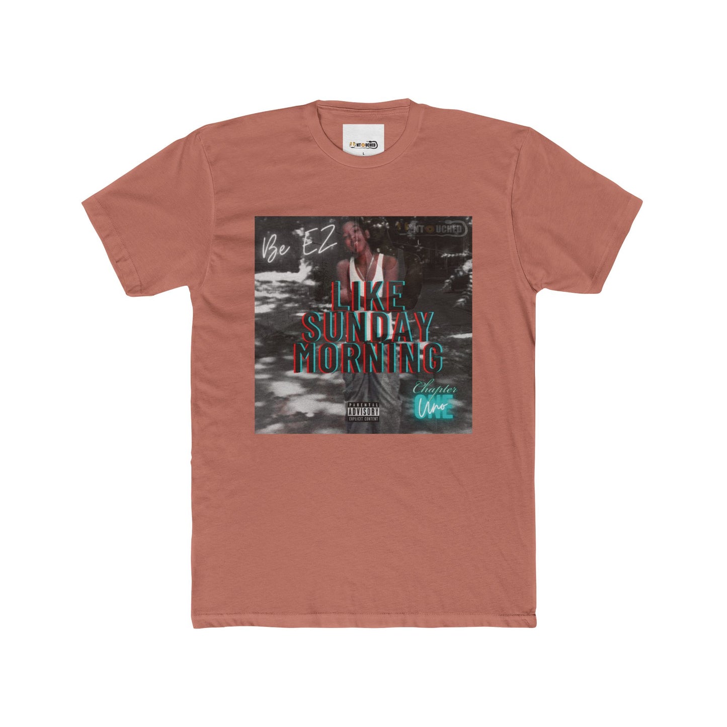 Cover Art Collection Unisex Cotton Crew Tee - 'Like Sunday Morning Part 1' Graphic T-Shirt