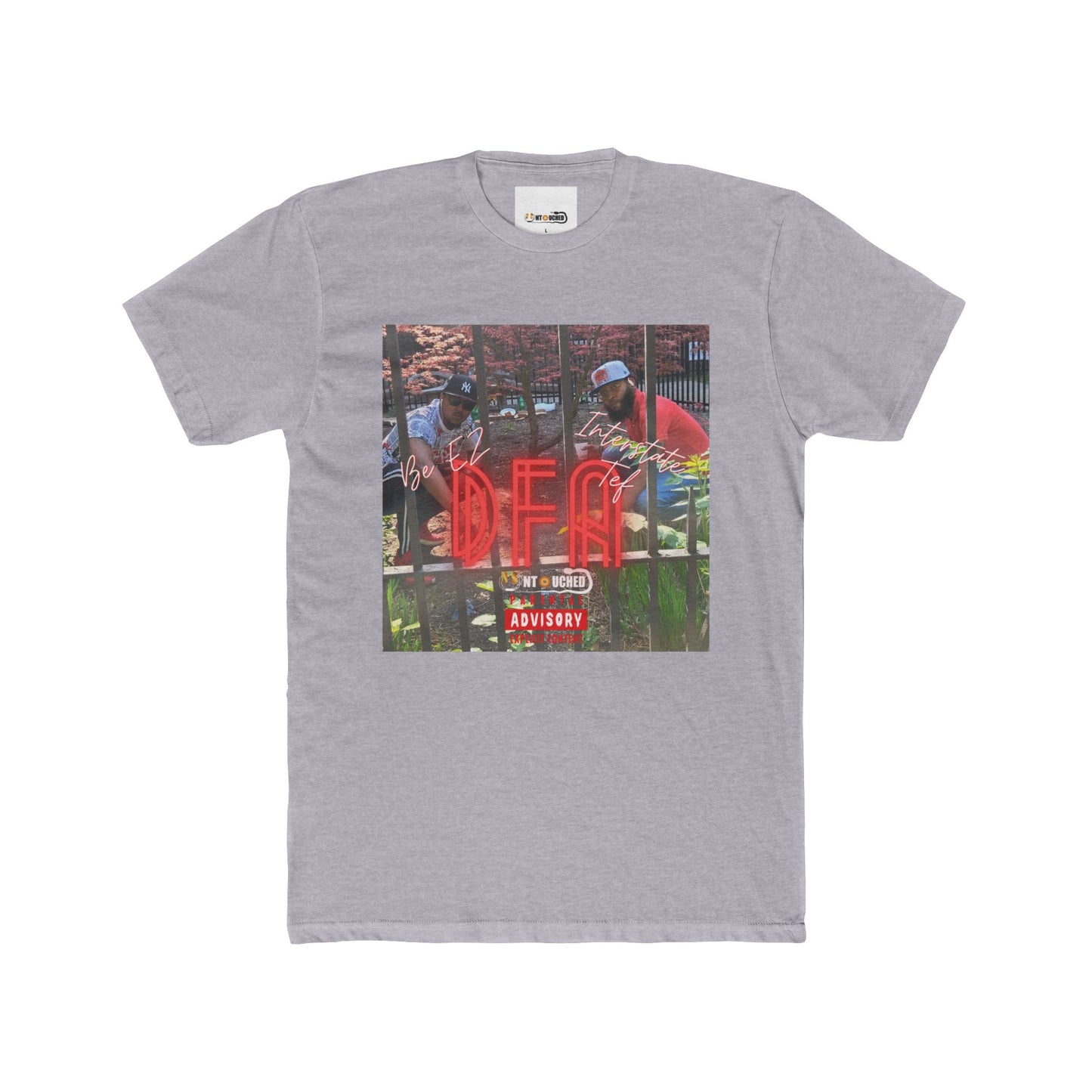 Cover Art Collection Unisex Cotton Crew Tee - 'DFA' Graphic T-Shirt