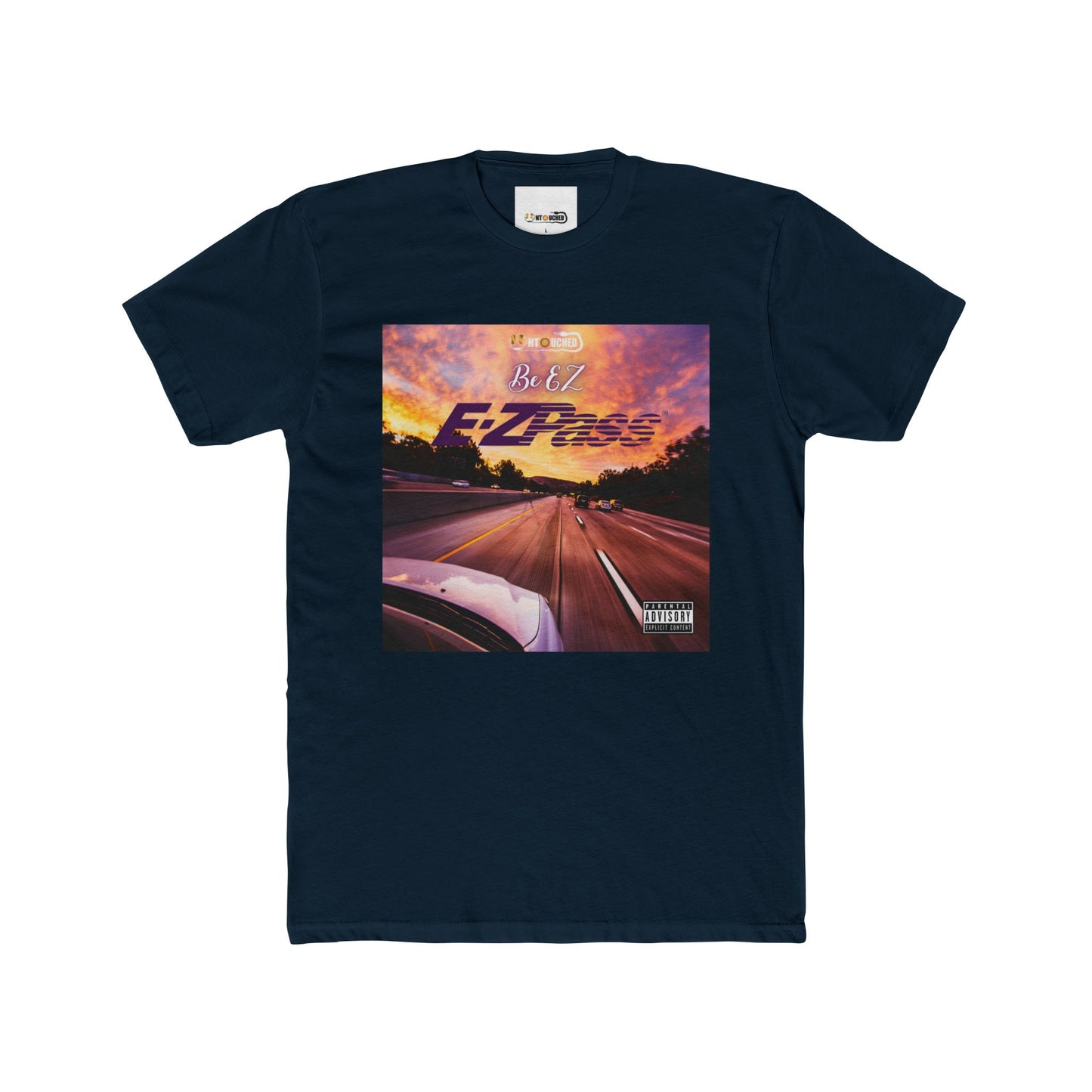 Cover Art Collection Unisex Cotton Crew Tee - 'EZ Pass' Graphic T-Shirt