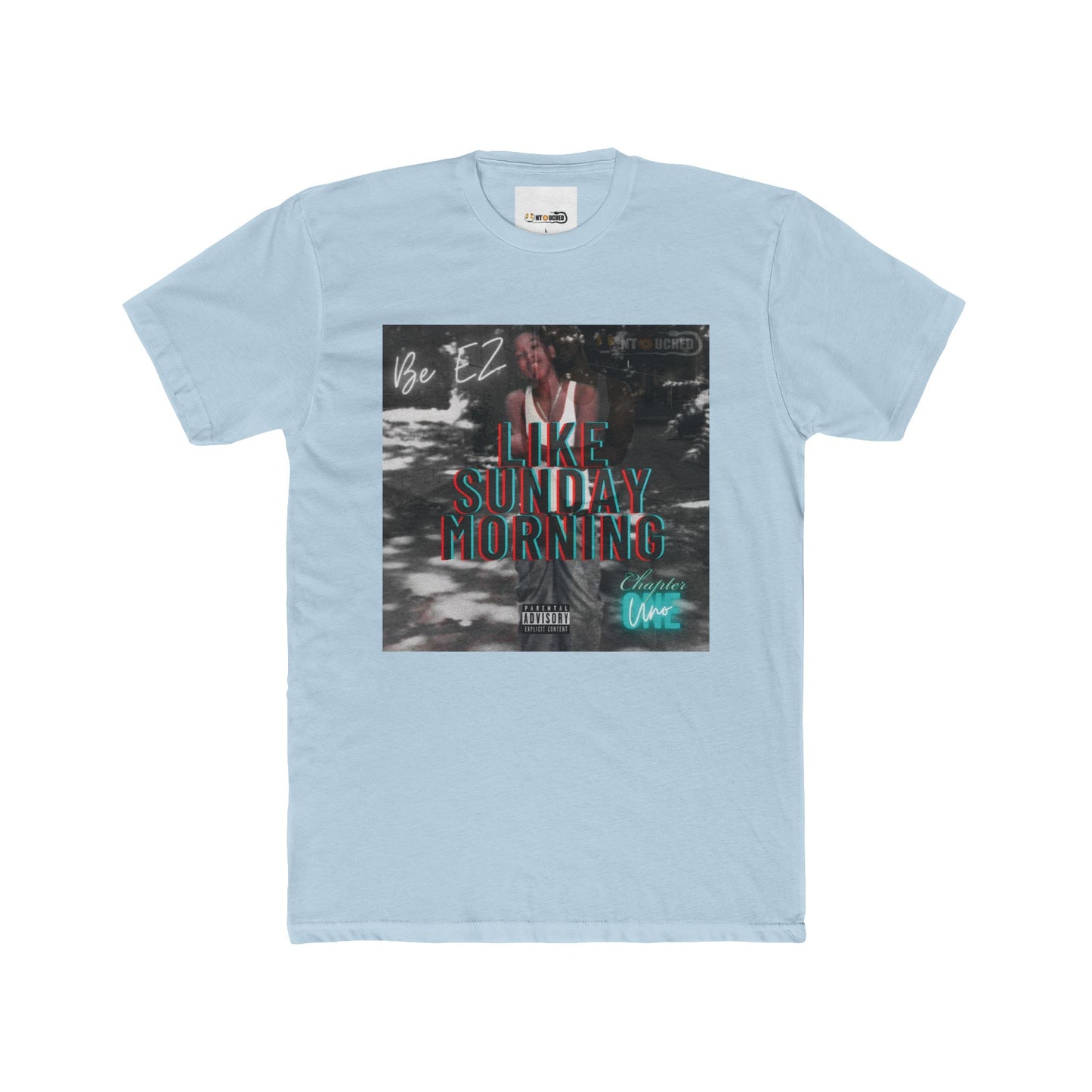 Cover Art Collection Unisex Cotton Crew Tee - 'Like Sunday Morning Part 1' Graphic T-Shirt