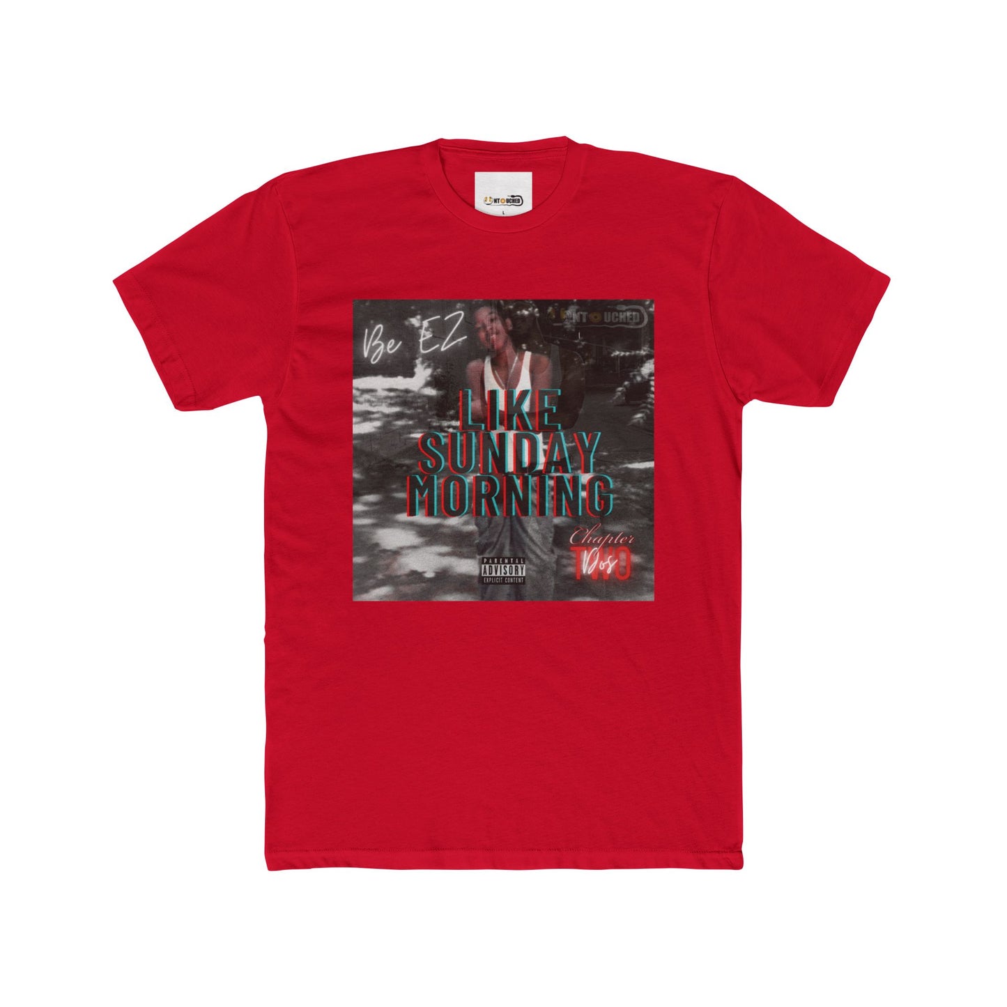 Cover Art Collection Unisex Cotton Crew Tee - 'Like Sunday Morning Part 2' Graphic T-Shirt