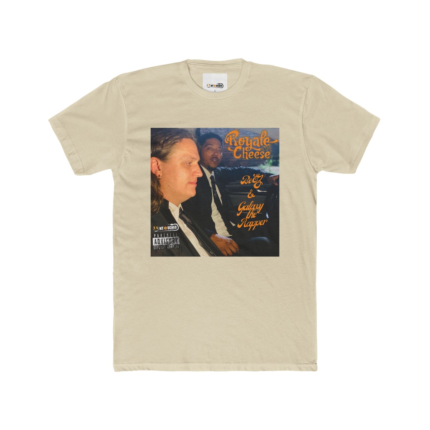 Cover Art Collection Unisex Cotton Crew Tee - 'Royale With Cheese' Graphic T-Shirt