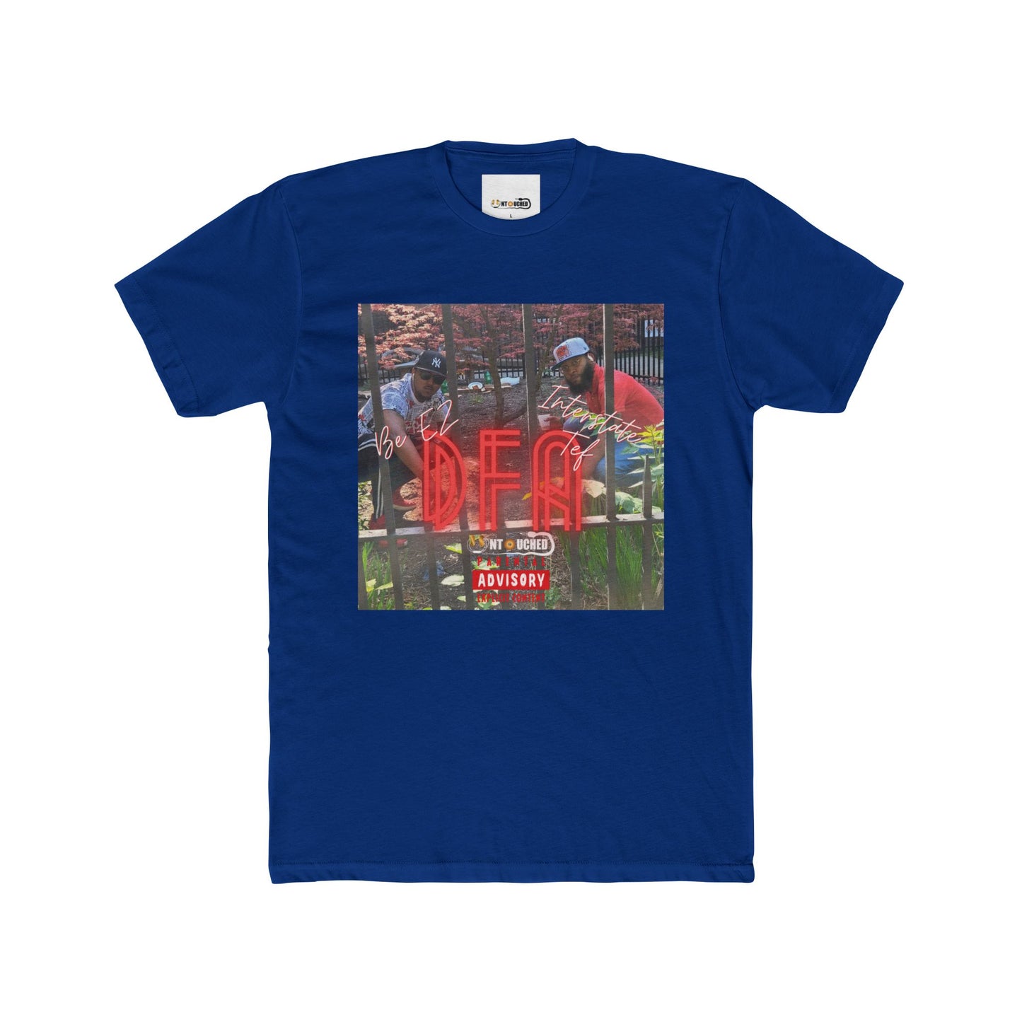 Cover Art Collection Unisex Cotton Crew Tee - 'DFA' Graphic T-Shirt