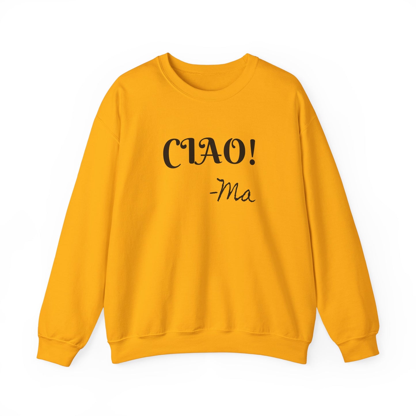 Ciao! Mom Unisex Heavy Blend Sweatshirt - Cozy Gift for Mother's Day & Casual Outings