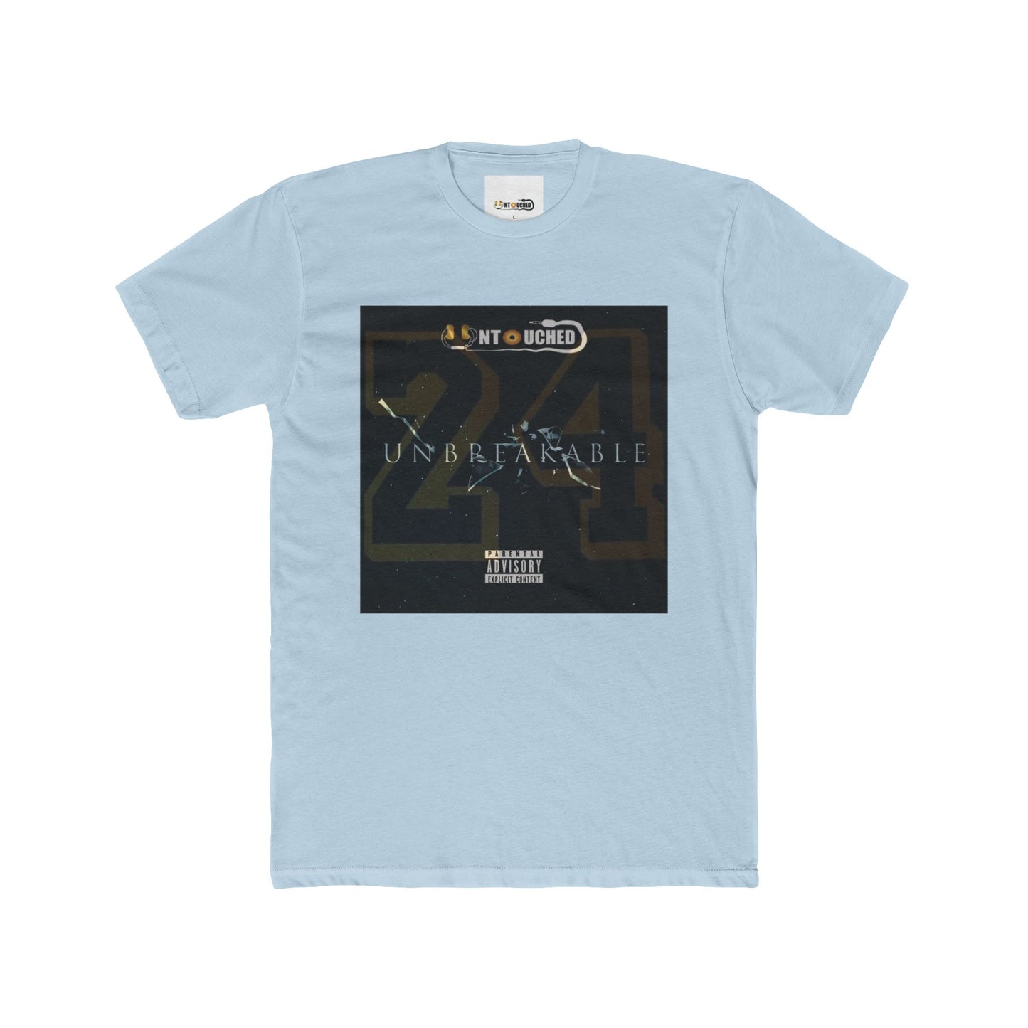 Cover Art Collection Unisex Cotton Crew Tee - 'Unbreakable' Graphic T-Shirt