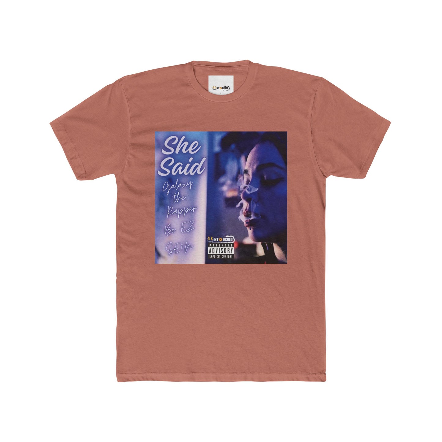 Cover Art Collection Unisex Cotton Crew Tee - 'She Said' Graphic T-Shirt