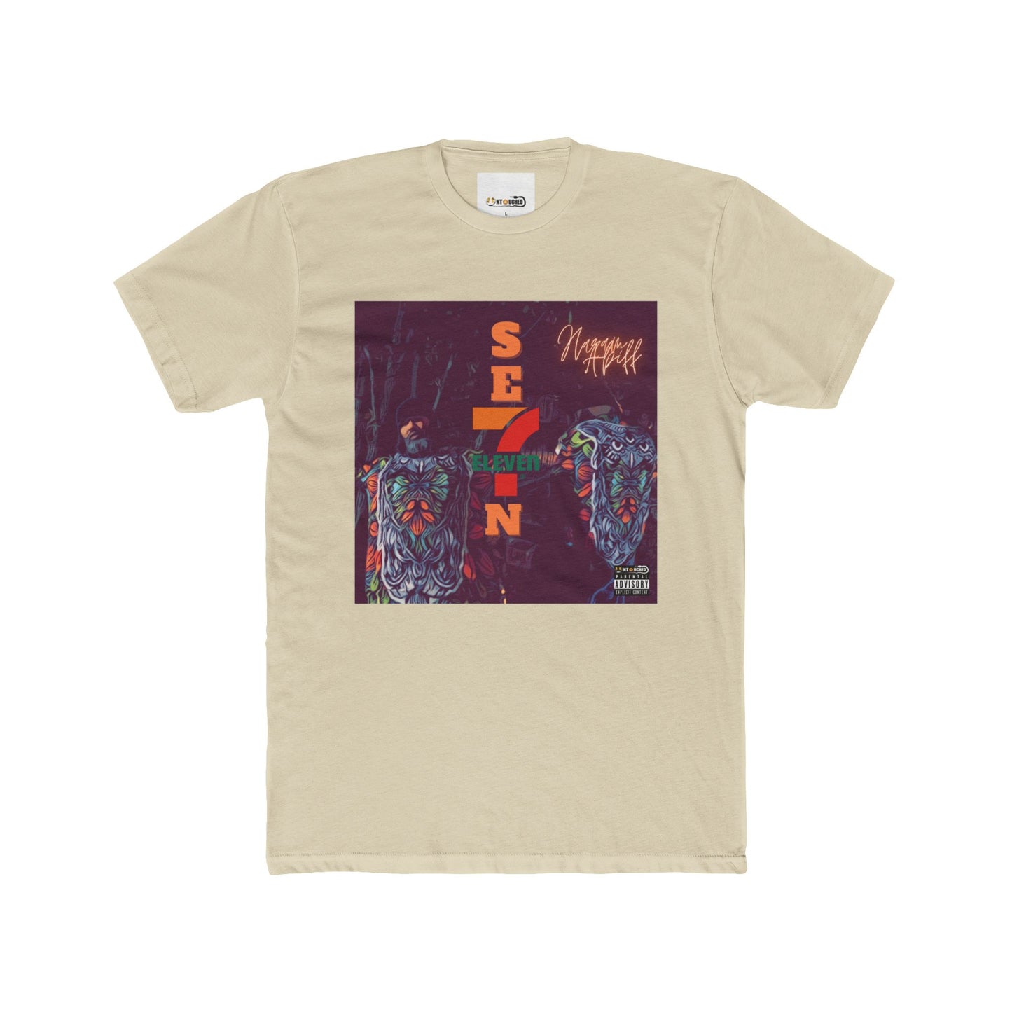 Cover Art Collection Unisex Cotton Crew Tee - '7 Eleven' Graphic T-Shirt