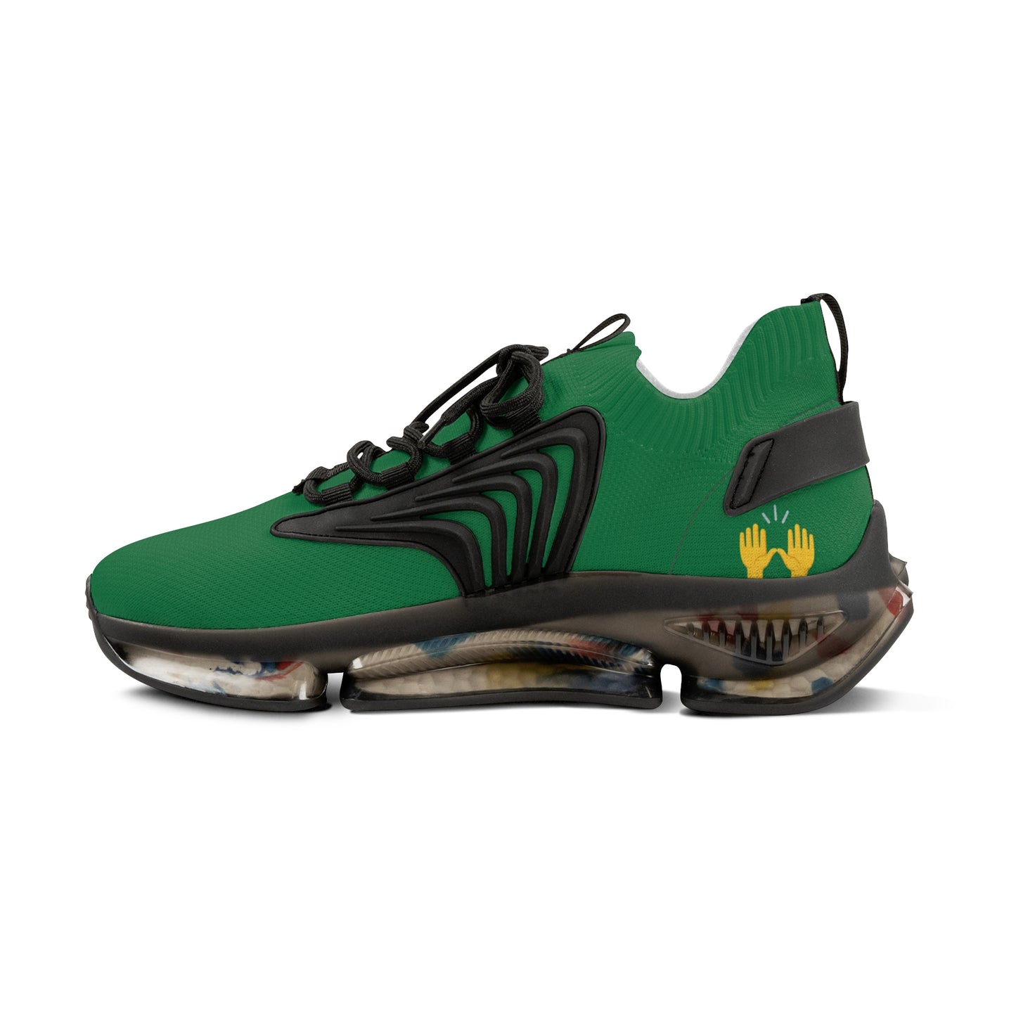 Green Light UNTOUCHED Men's Mesh Sneakers 'That U Letter'