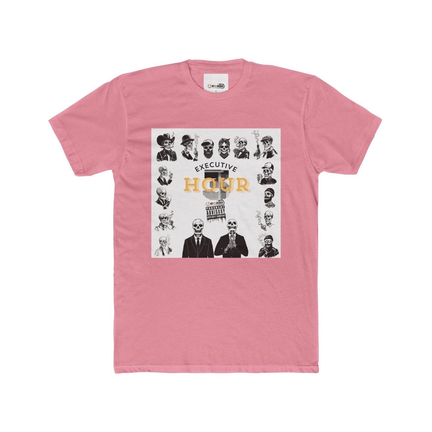 Cover Art Collection Unisex Cotton Crew Tee - 'Executive Hour 3' Graphic T-Shirt
