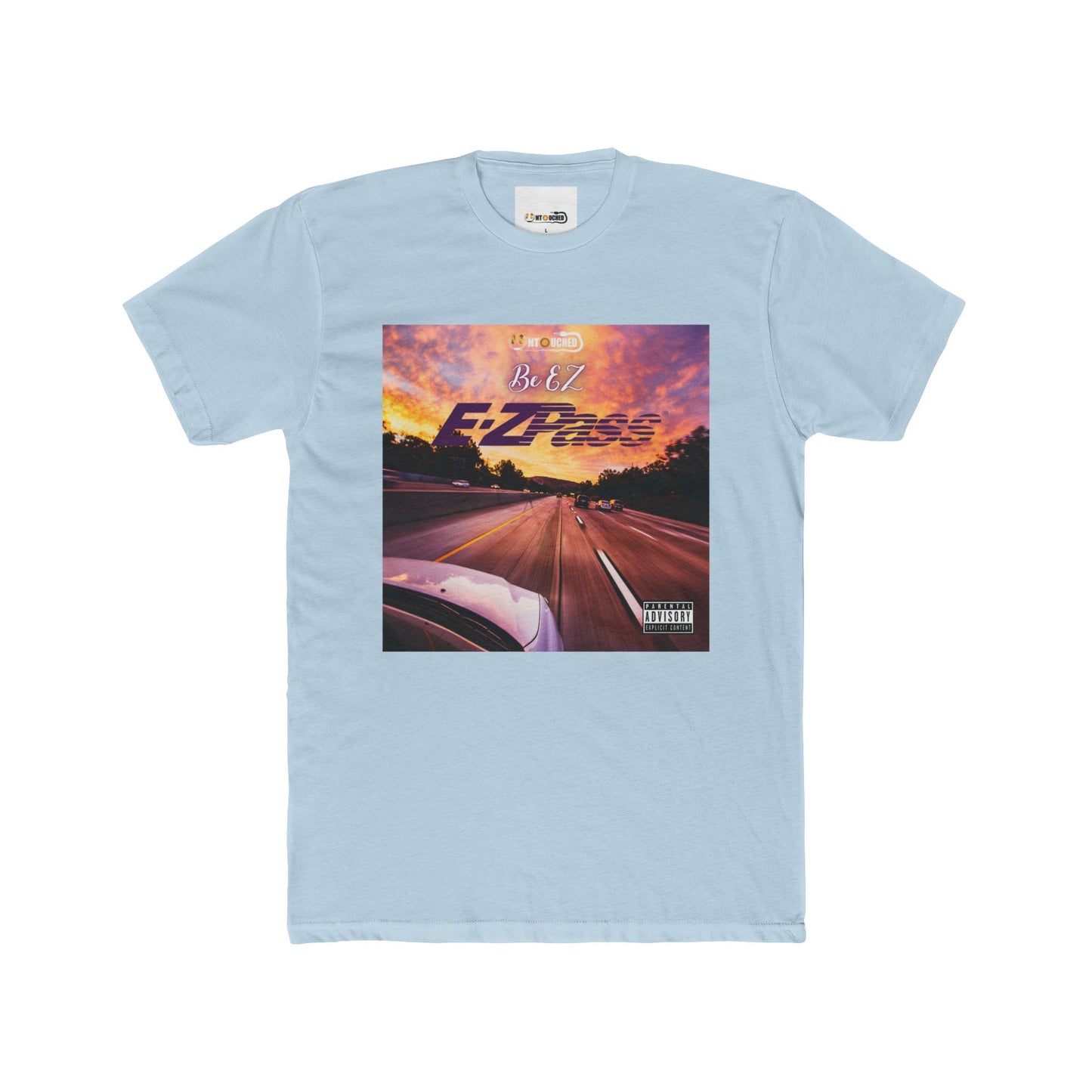 Cover Art Collection Unisex Cotton Crew Tee - 'EZ Pass' Graphic T-Shirt