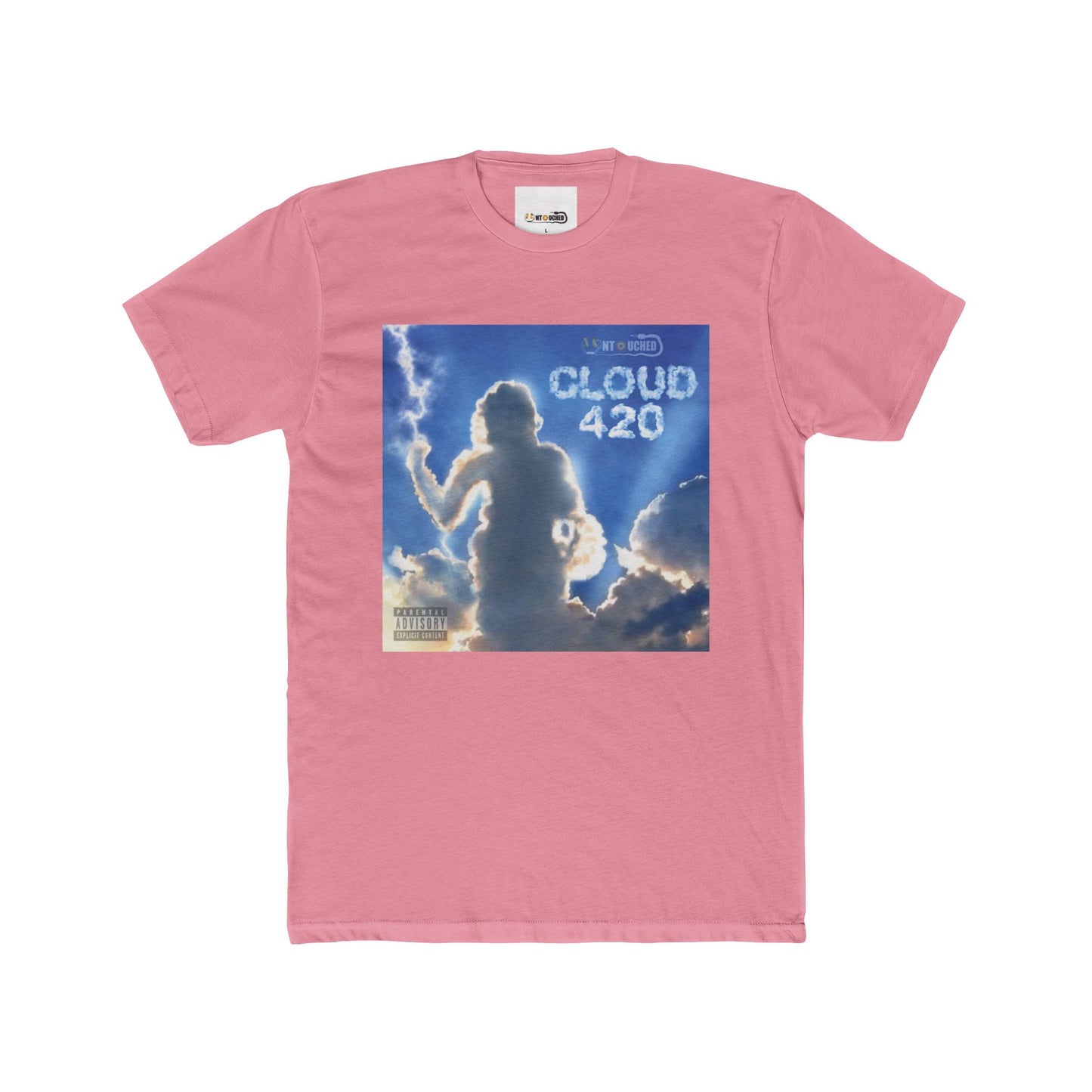 Cover Art Collection Unisex Cotton Crew Tee - 'Cloud 420' Graphic T-Shirt