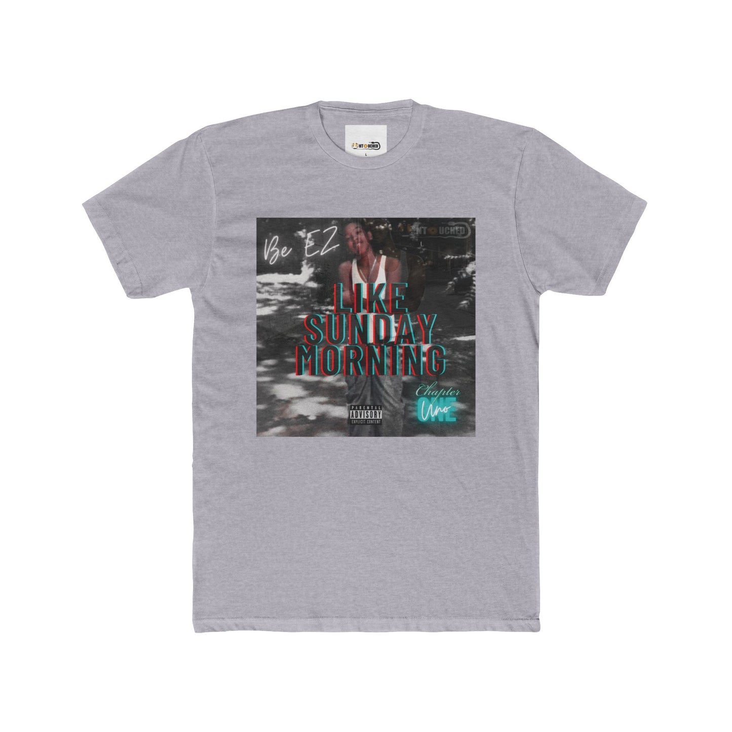 Cover Art Collection Unisex Cotton Crew Tee - 'Like Sunday Morning Part 1' Graphic T-Shirt