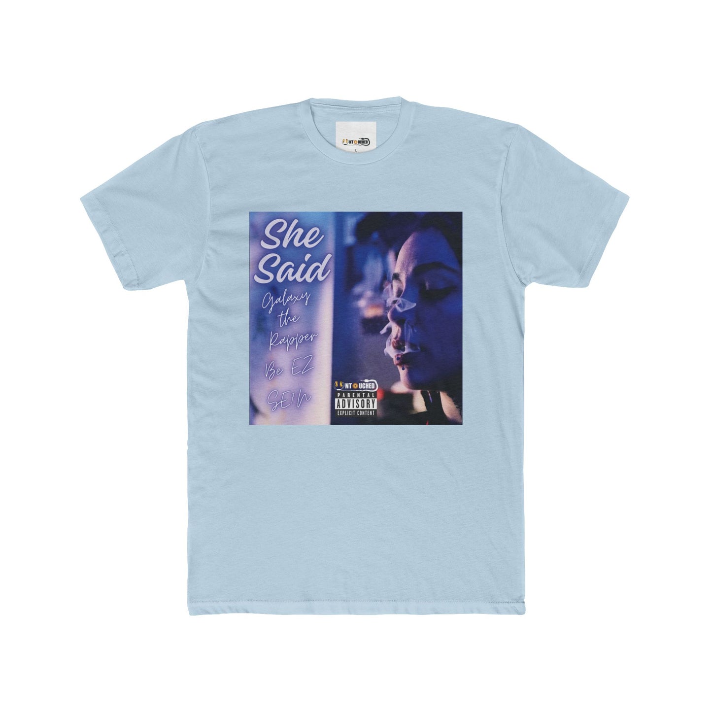 Cover Art Collection Unisex Cotton Crew Tee - 'She Said' Graphic T-Shirt