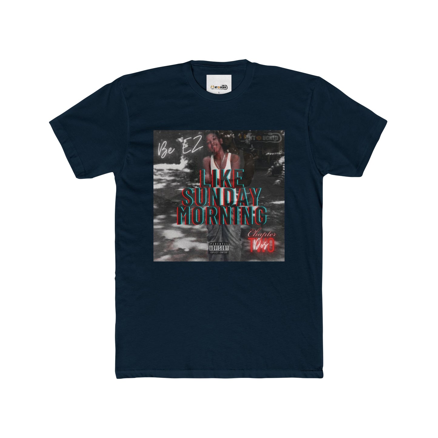 Cover Art Collection Unisex Cotton Crew Tee - 'Like Sunday Morning Part 2' Graphic T-Shirt
