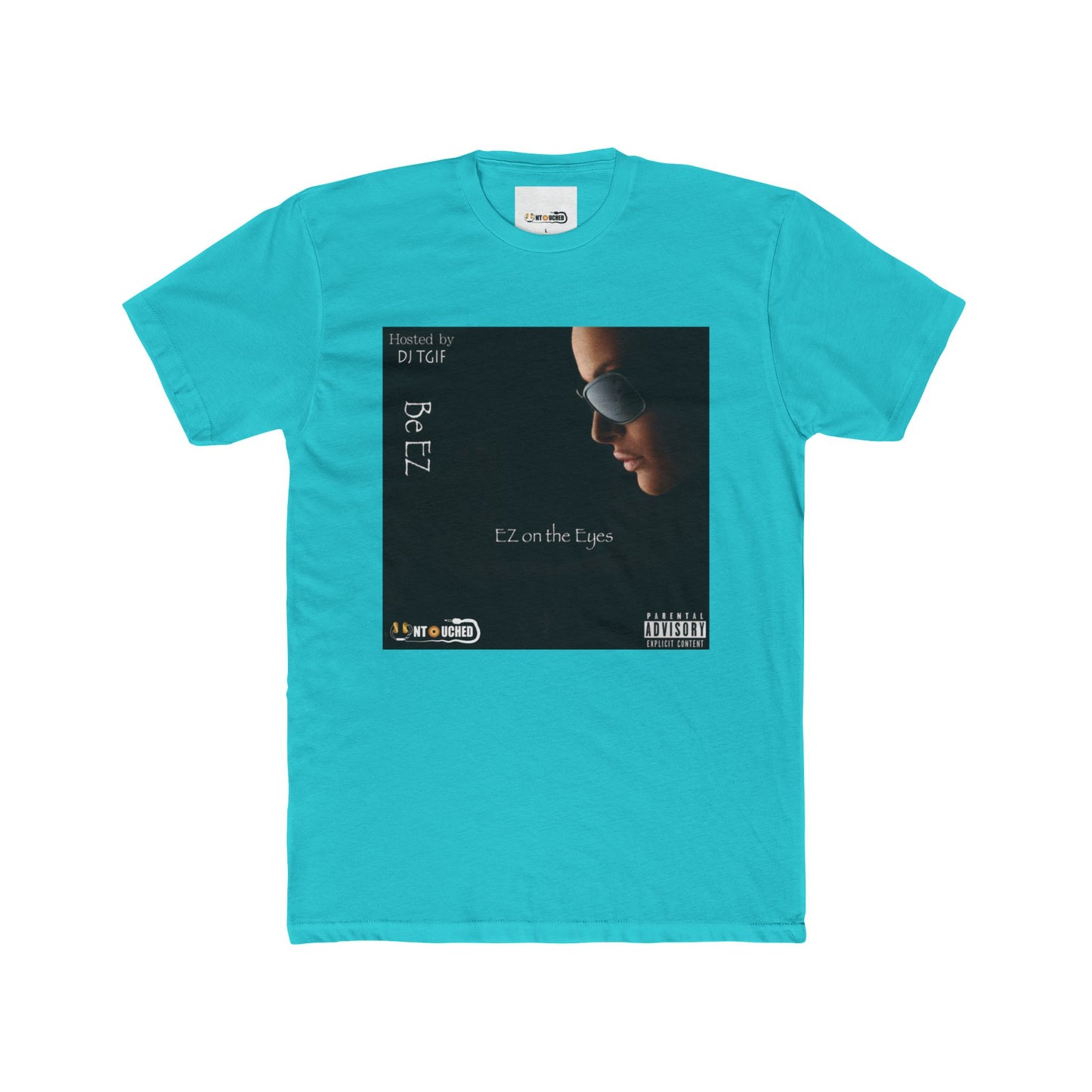 Cover Art Collection Unisex Cotton Crew Tee - 'EZ on the Eyes' Graphic T-Shirt