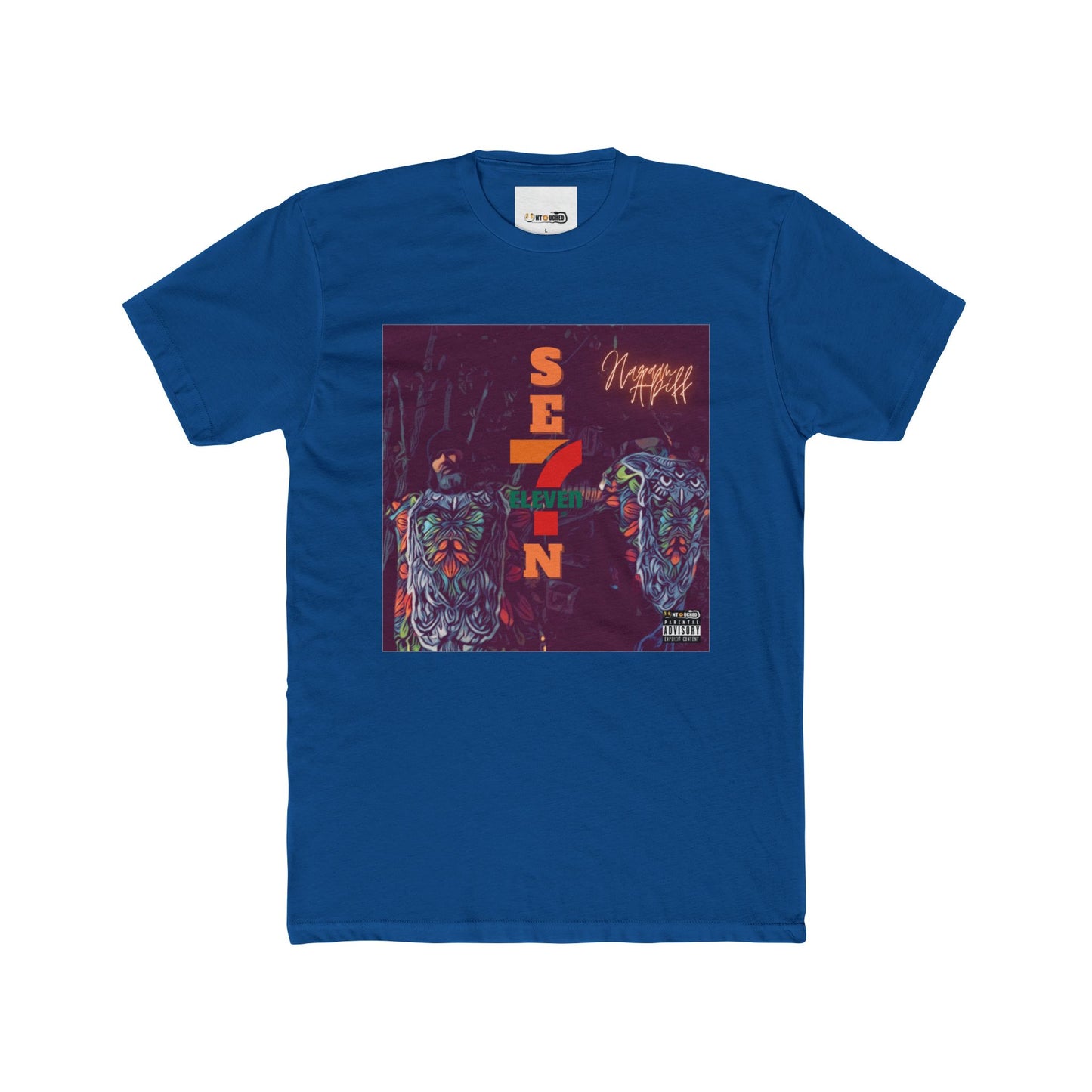Cover Art Collection Unisex Cotton Crew Tee - '7 Eleven' Graphic T-Shirt